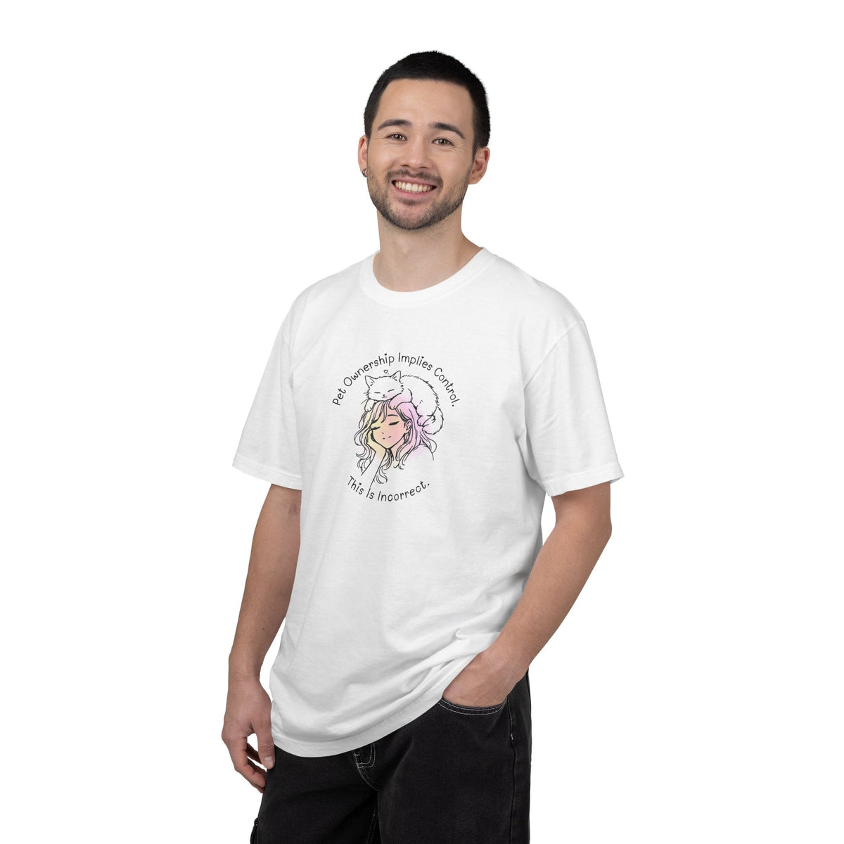 Pet Ownership Implies Control | Cat Humor T-Shirt - Clothing, Unisex, T-Shirts - EpiAl's Shop