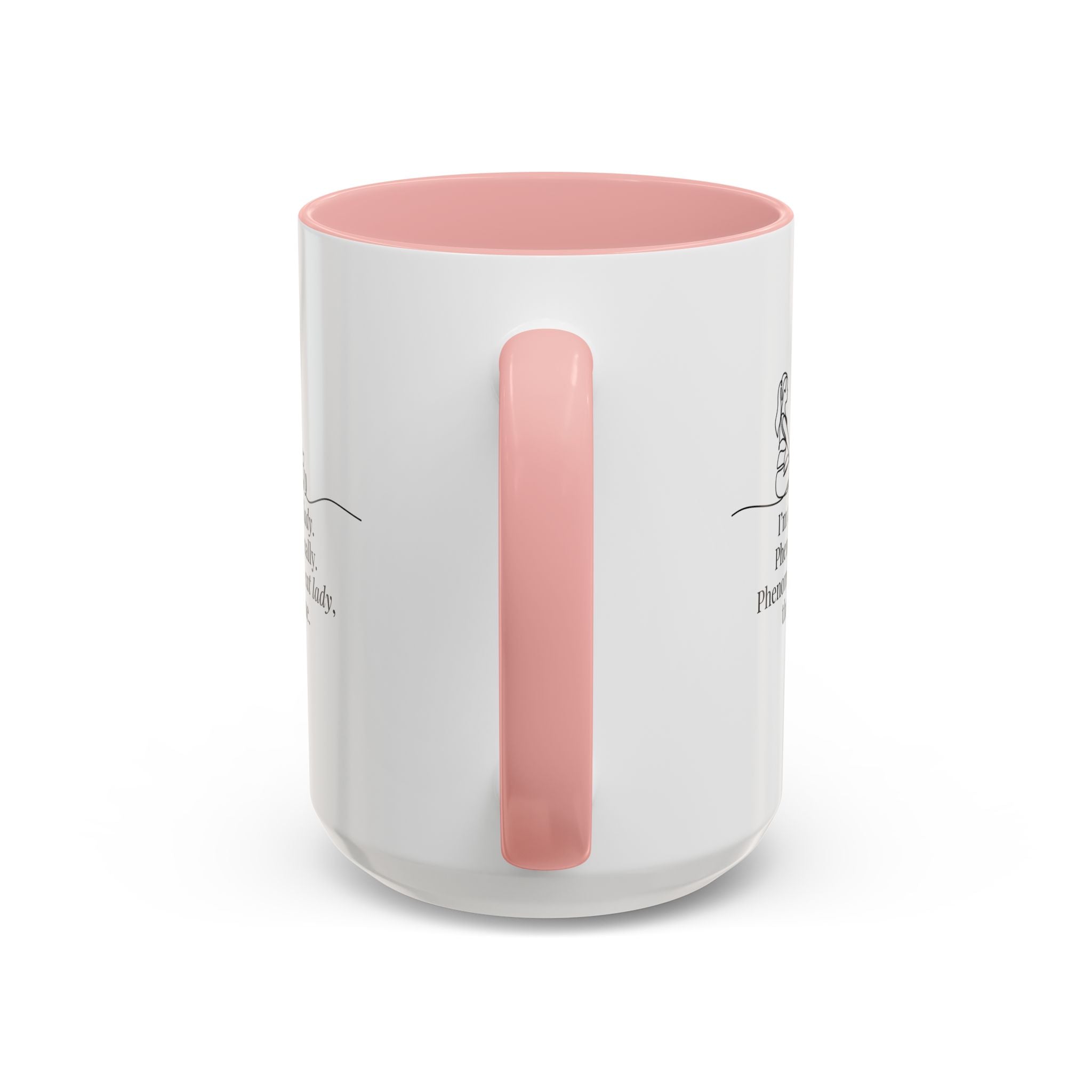 Phenomenal Cat Lady Accent Coffee Mug - Perfect for Cat Lovers - Drinkware, Coffee Mugs - EpiAl's Shop