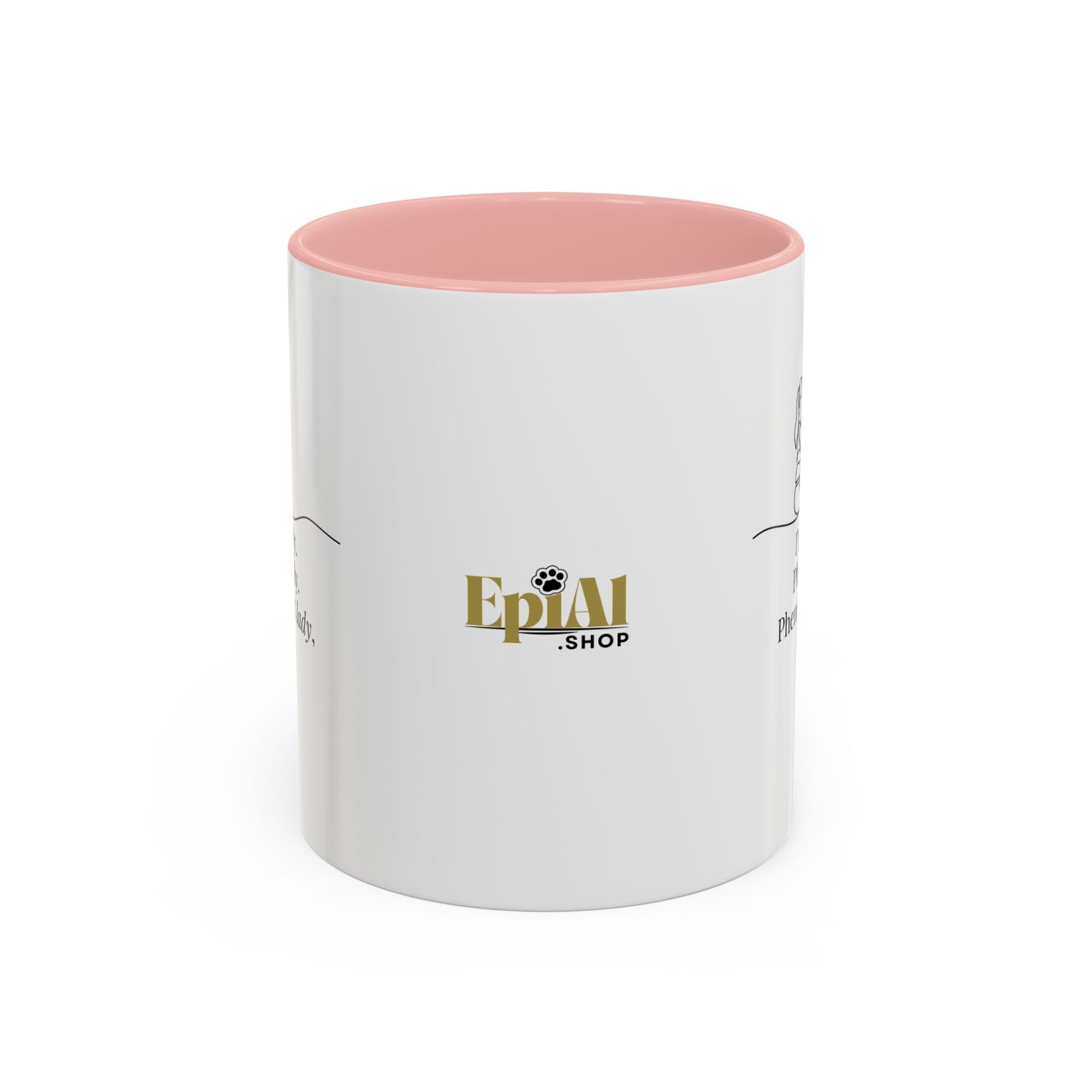 Phenomenal Cat Lady Accent Coffee Mug - Perfect for Cat Lovers - Drinkware, Coffee Mugs - EpiAl's Shop