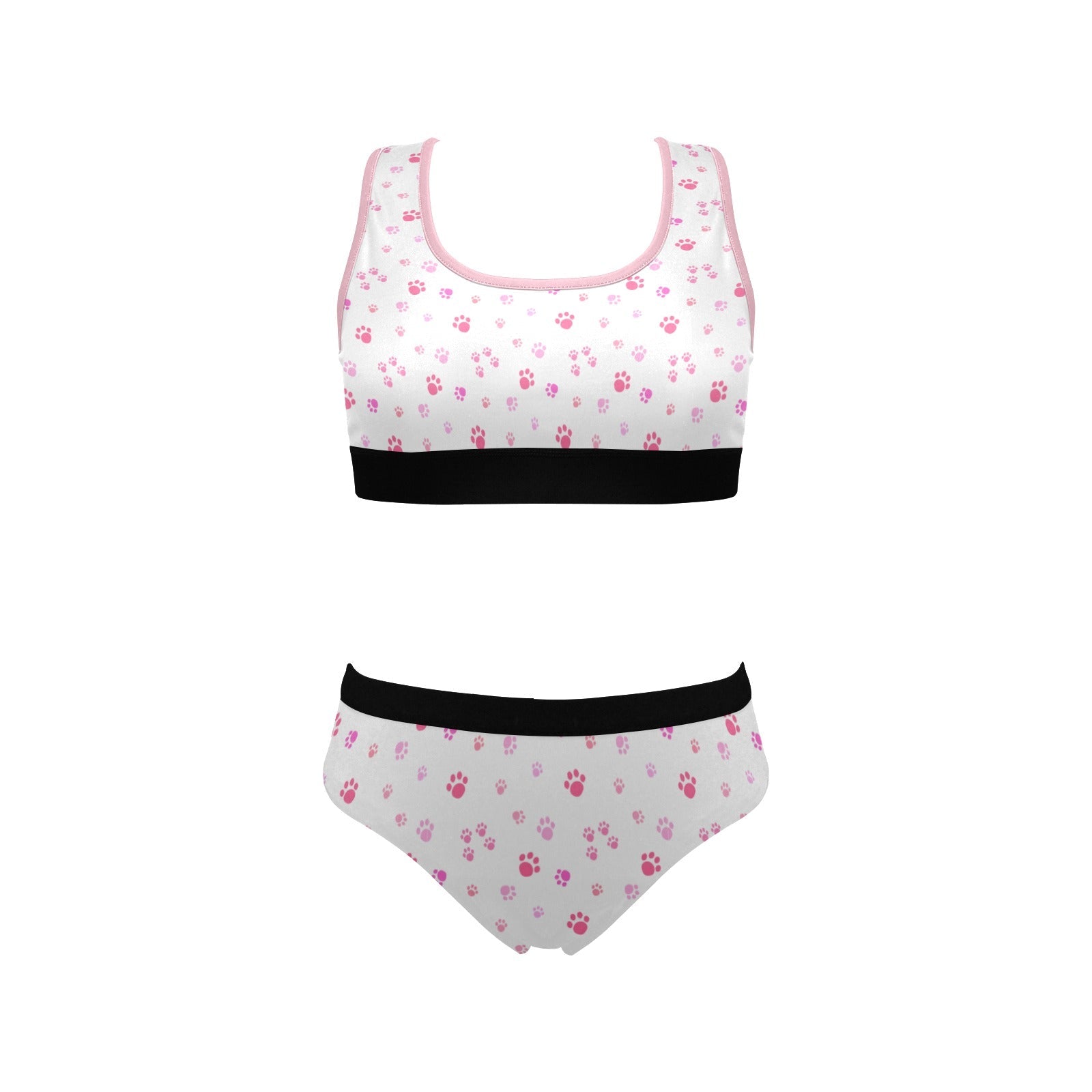 Pink Paws Women's Sports Bra Yoga Set (Sets 13) - Activewear - Epileptic Al’s Shop