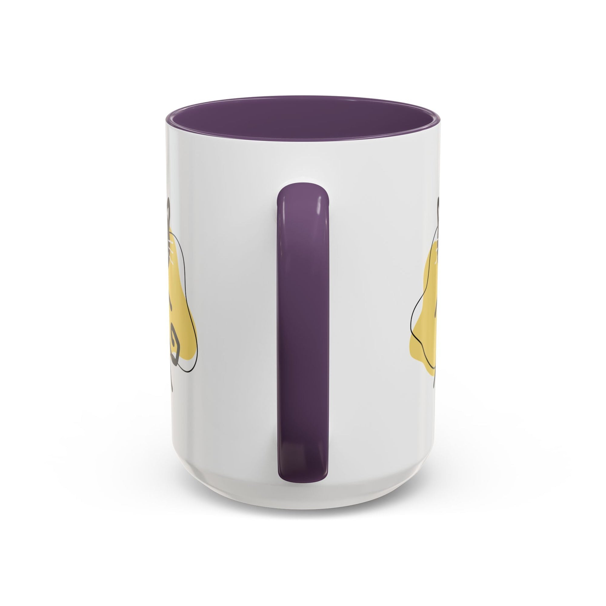 Playful Cat Accent Coffee Mug - 11oz & 15oz - Drinkware, Coffee Mugs - EpiAl's Shop