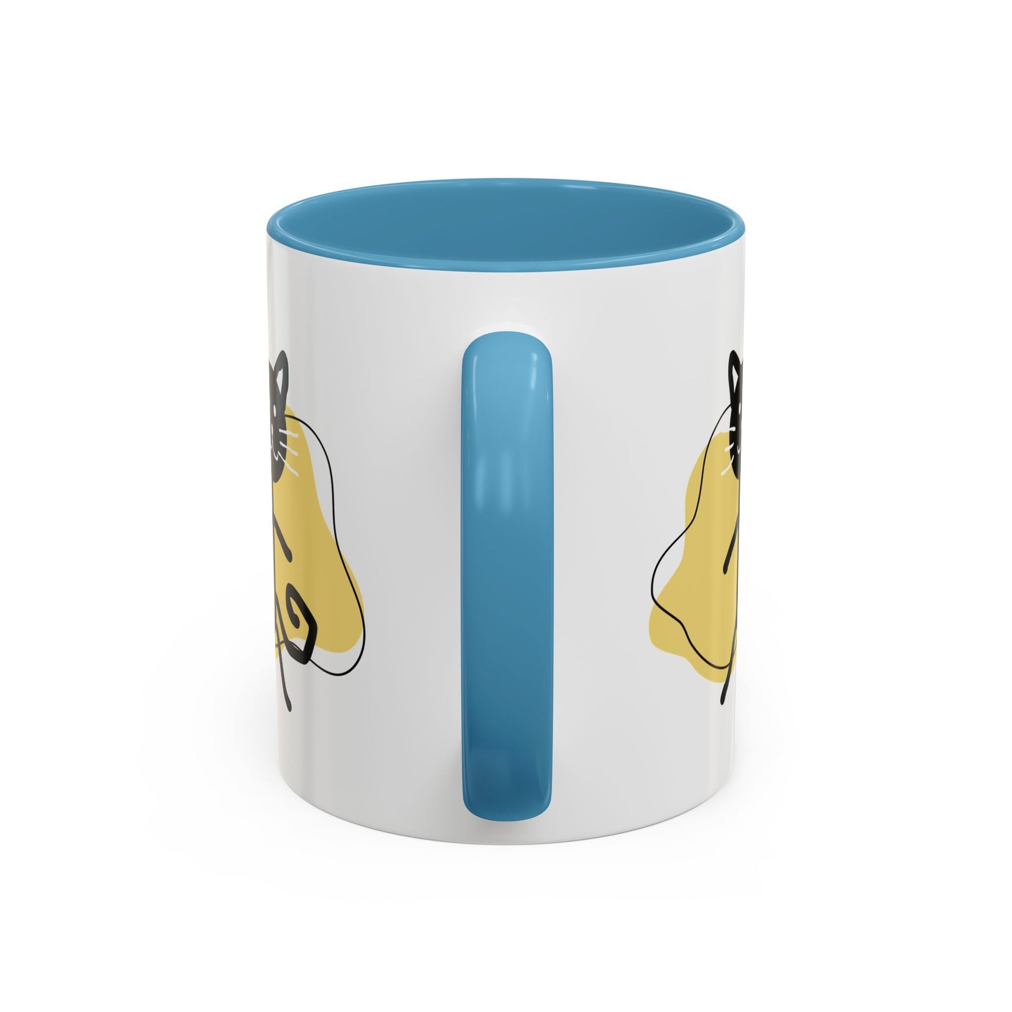 Playful Cat Accent Coffee Mug - 11oz & 15oz - Drinkware, Coffee Mugs - EpiAl's Shop