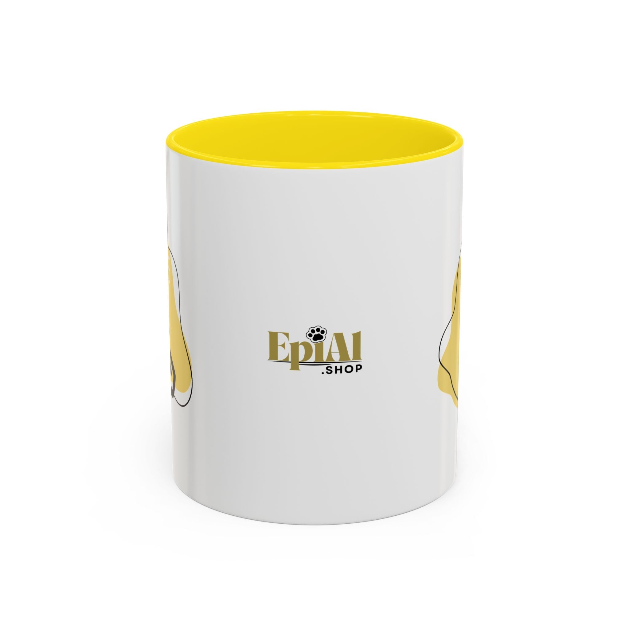 Playful Cat Accent Coffee Mug - 11oz & 15oz - Drinkware, Coffee Mugs - EpiAl's Shop