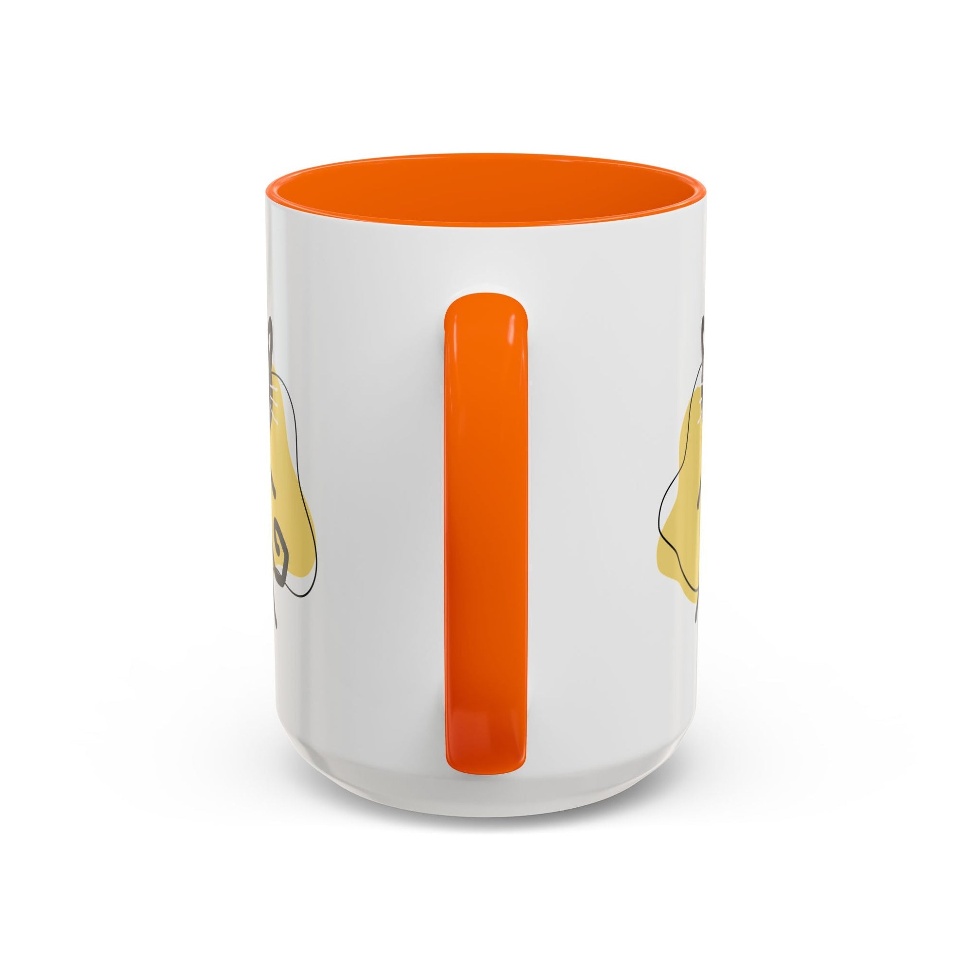 Playful Cat Accent Coffee Mug - 11oz & 15oz - Drinkware, Coffee Mugs - EpiAl's Shop