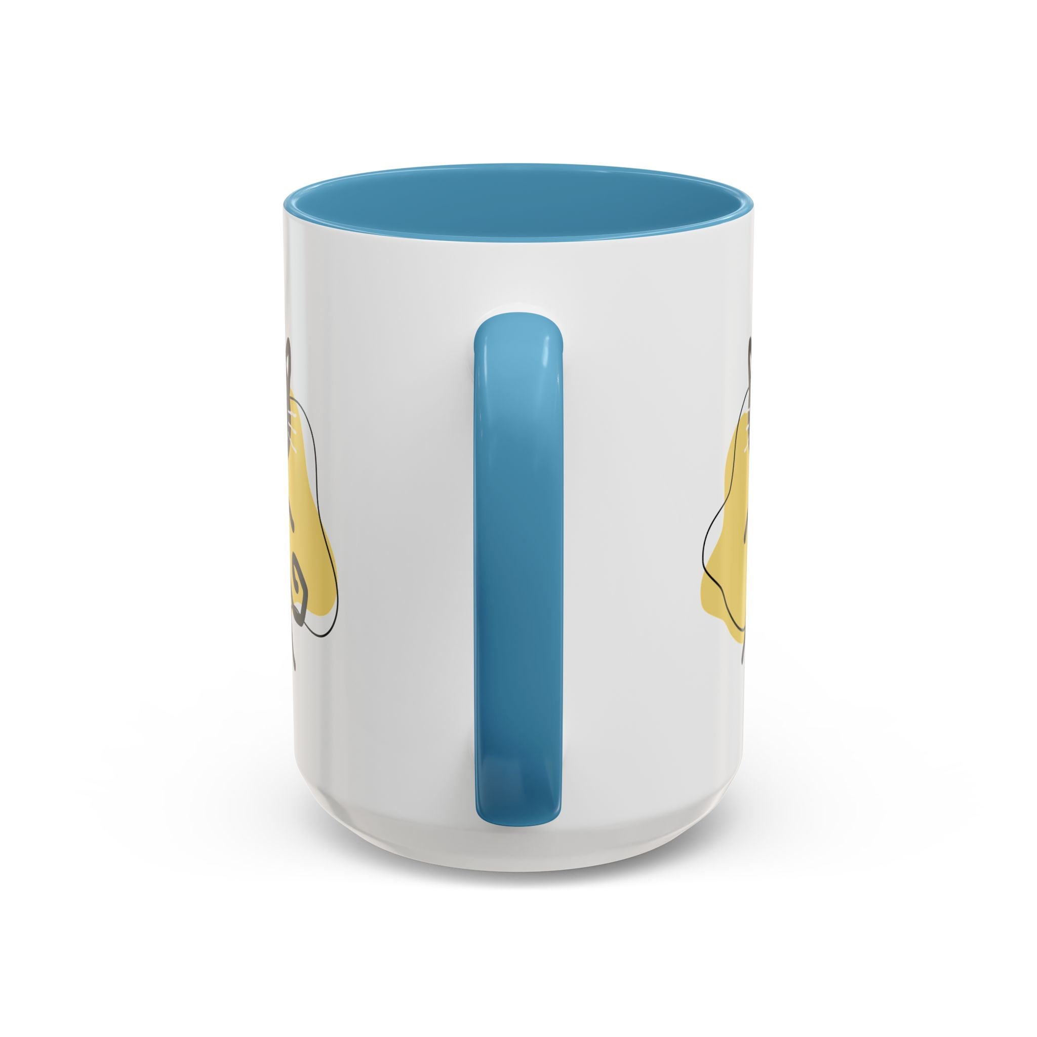 Playful Cat Accent Coffee Mug - 11oz & 15oz - Drinkware, Coffee Mugs - EpiAl's Shop