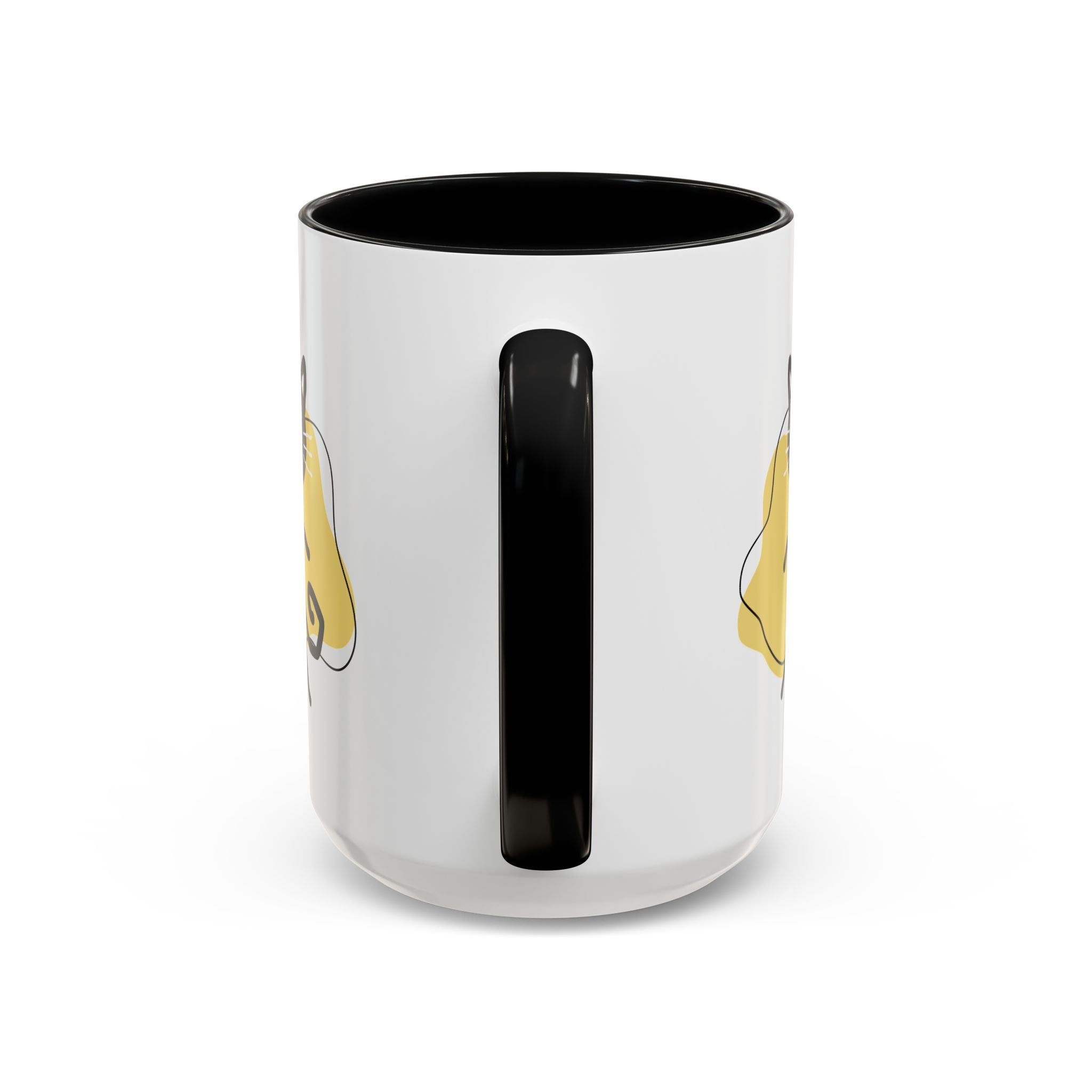 Playful Cat Accent Coffee Mug - 11oz & 15oz - Drinkware, Coffee Mugs - EpiAl's Shop