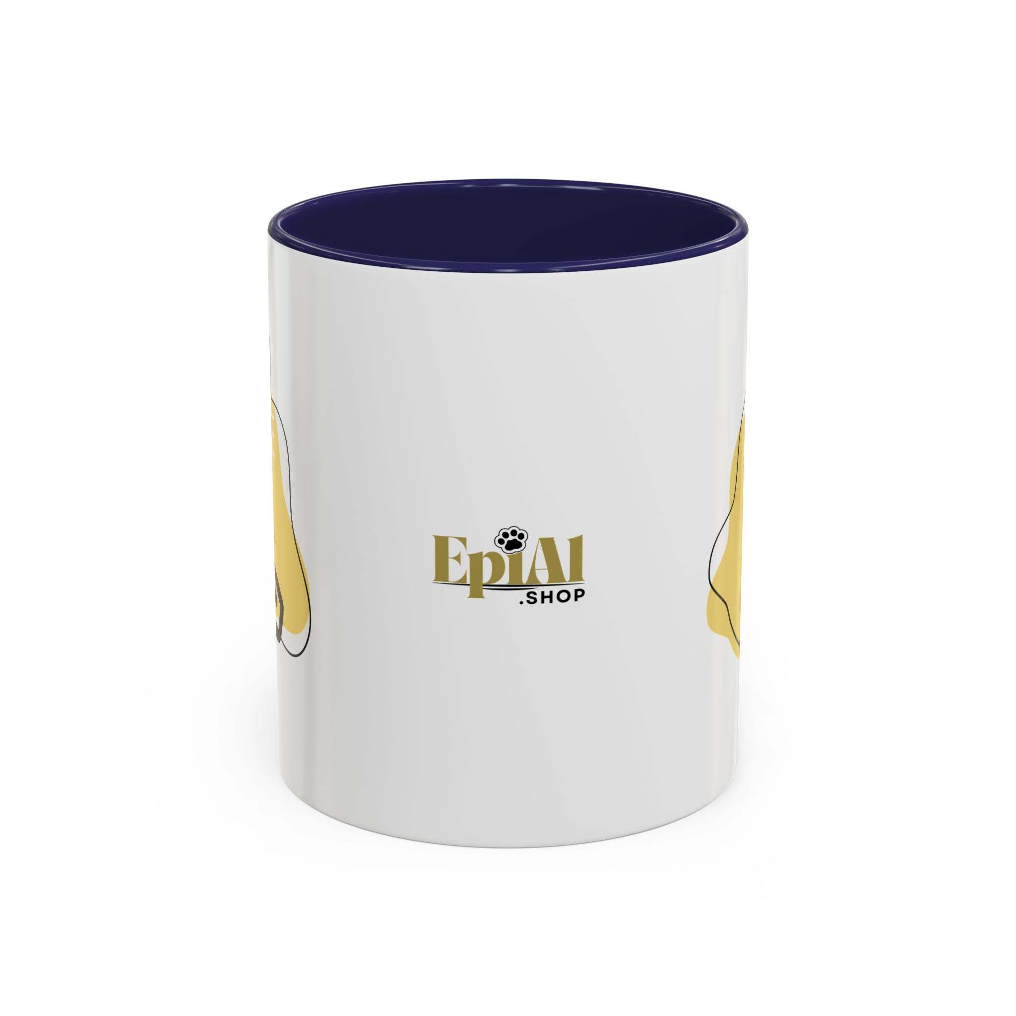 Playful Cat Accent Coffee Mug - 11oz & 15oz - Drinkware, Coffee Mugs - EpiAl's Shop