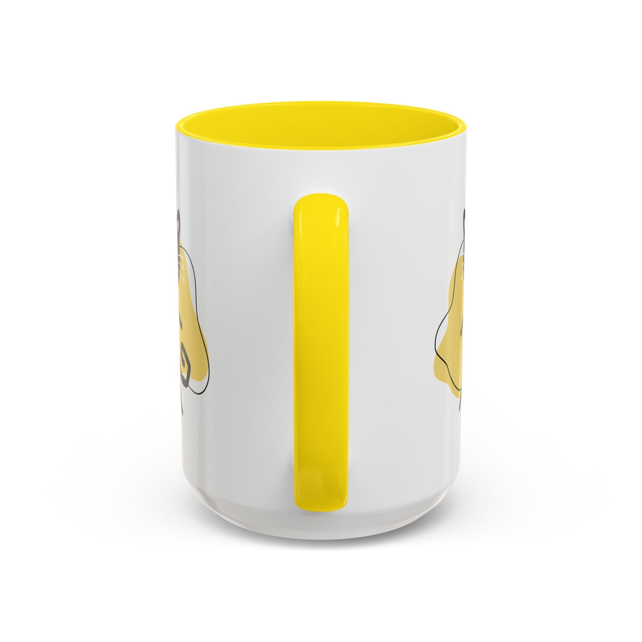 Playful Cat Accent Coffee Mug - 11oz & 15oz - Drinkware, Coffee Mugs - EpiAl's Shop