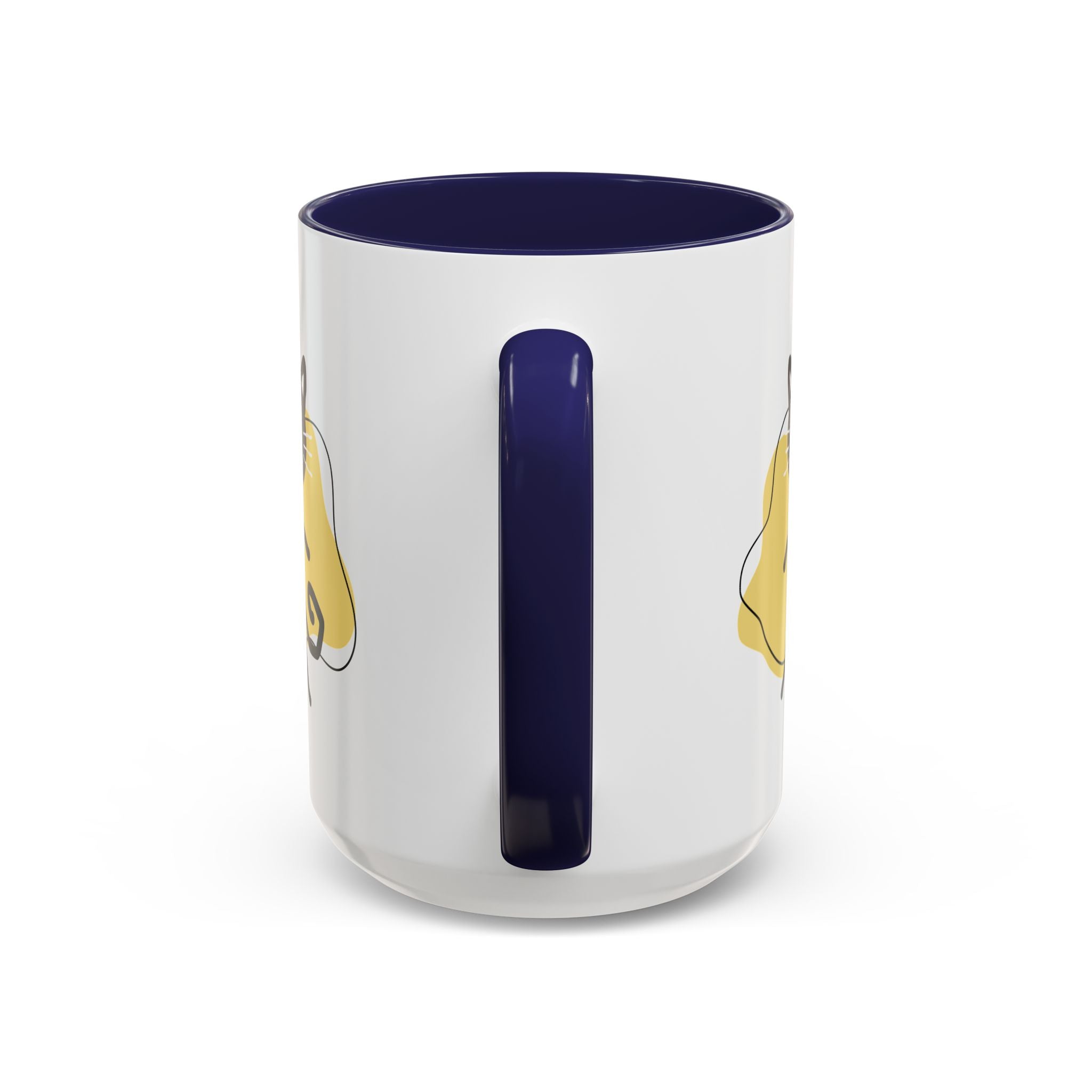 Playful Cat Accent Coffee Mug - 11oz & 15oz - Drinkware, Coffee Mugs - EpiAl's Shop