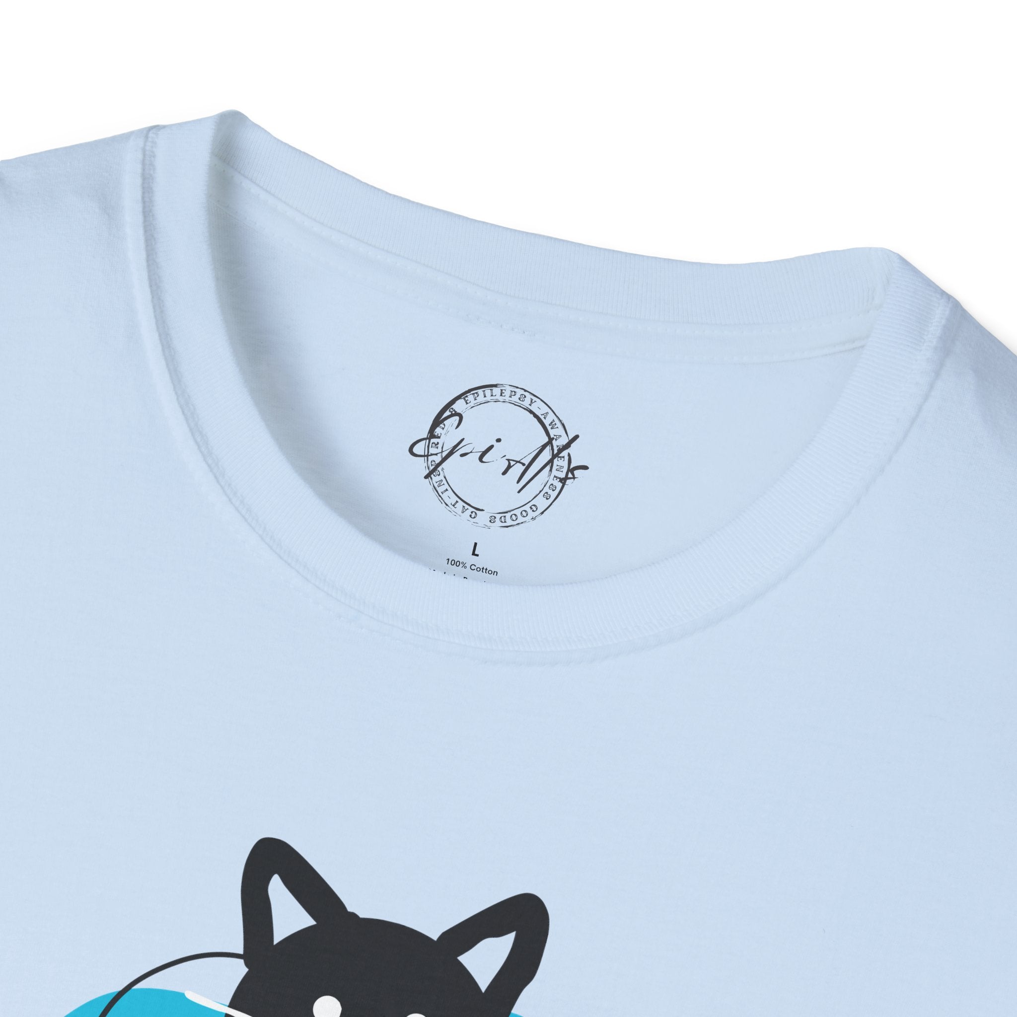 Playful Cat Graphic T-Shirt – Unisex Softstyle Tee for Cat Lovers - Clothing, T-shirts - EpiAl's Shop