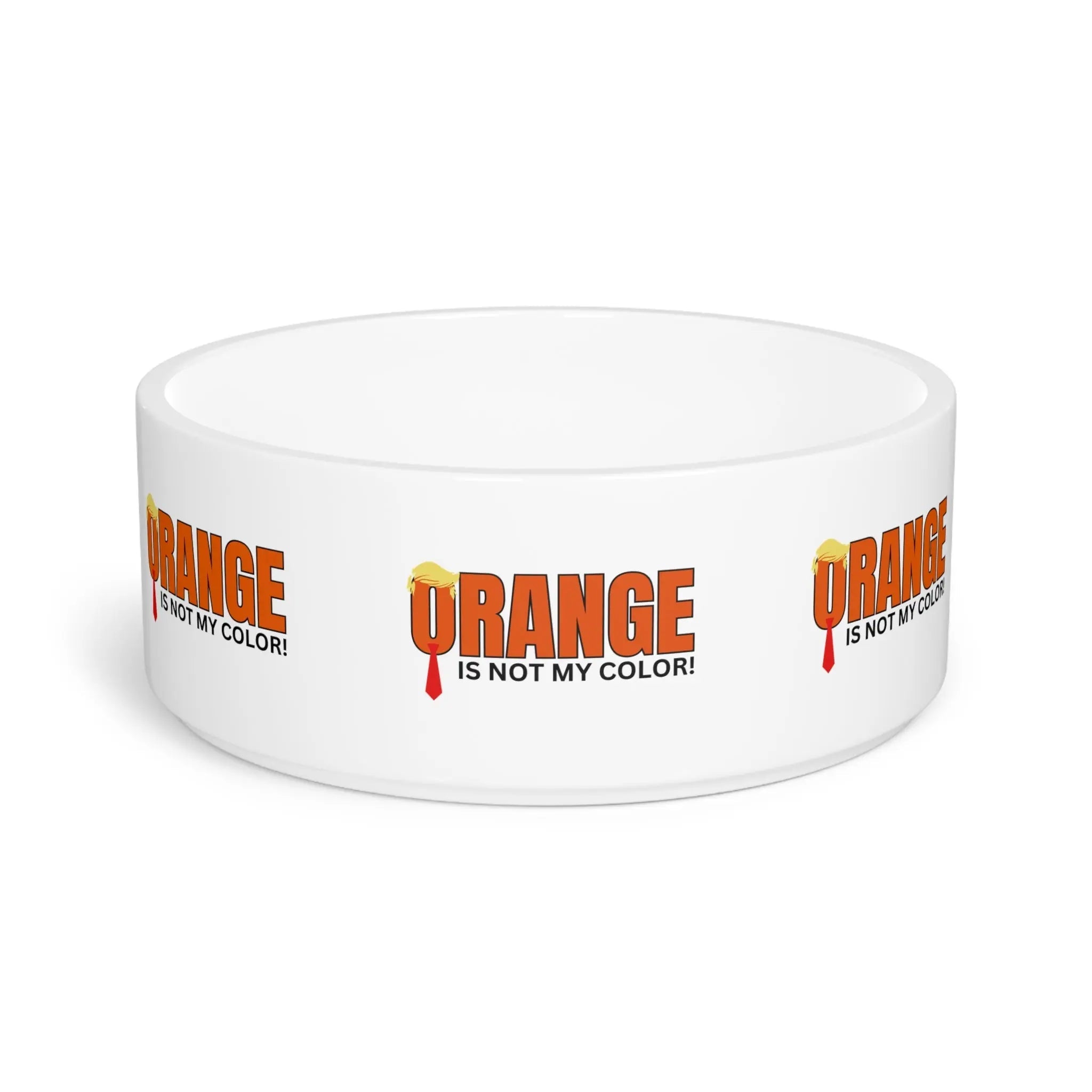 Playful Pet Bowl - "Orange is Not My Color!" - Pet Supplies - EpiAl's Shop