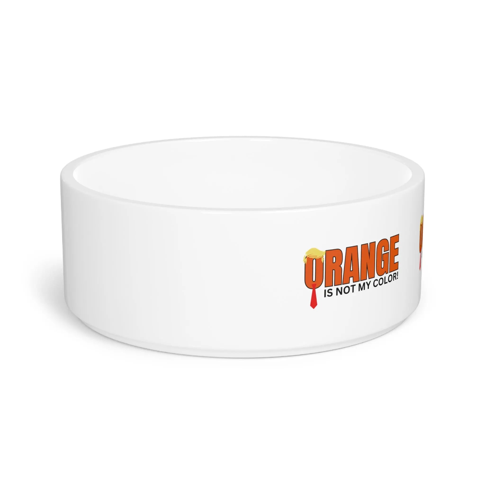 Playful Pet Bowl - "Orange is Not My Color!" - Pet Supplies - EpiAl's Shop