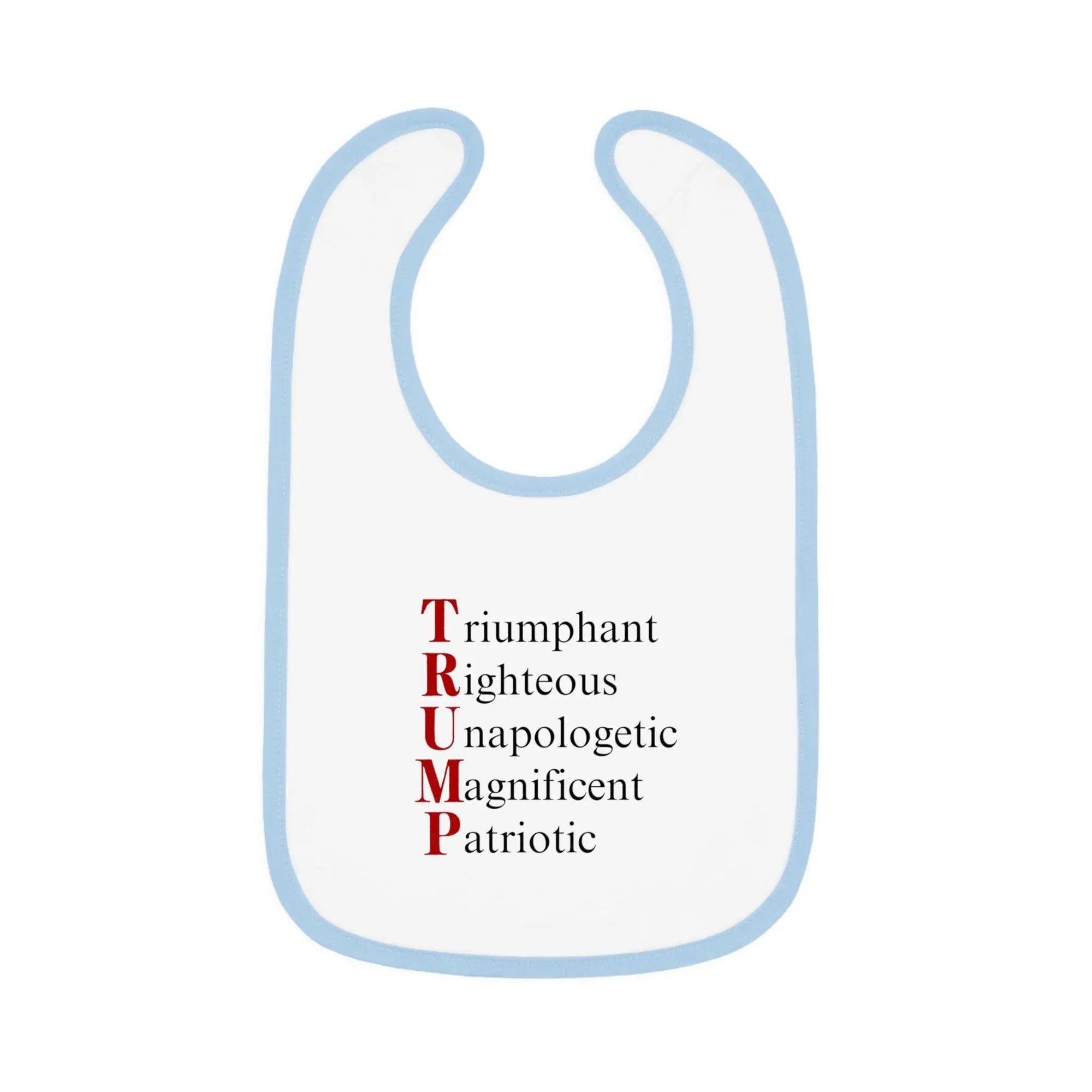 Political Baby Bib - Pro - Trump Word Play Design - Clothing, Kids & Infants - EpiAl's Shop