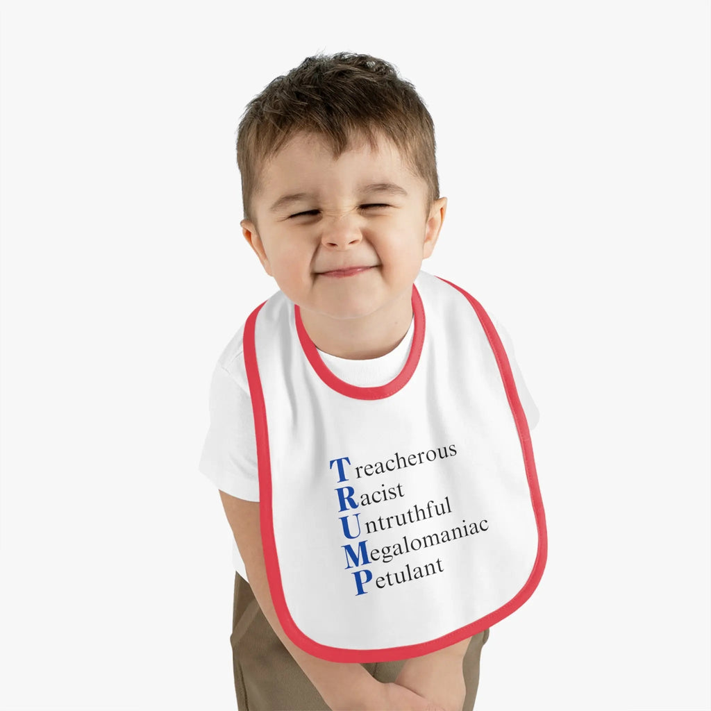 Political Baby Bib - Trump Word Play Design - Clothing, Kids & Infants - EpiAl's Shop