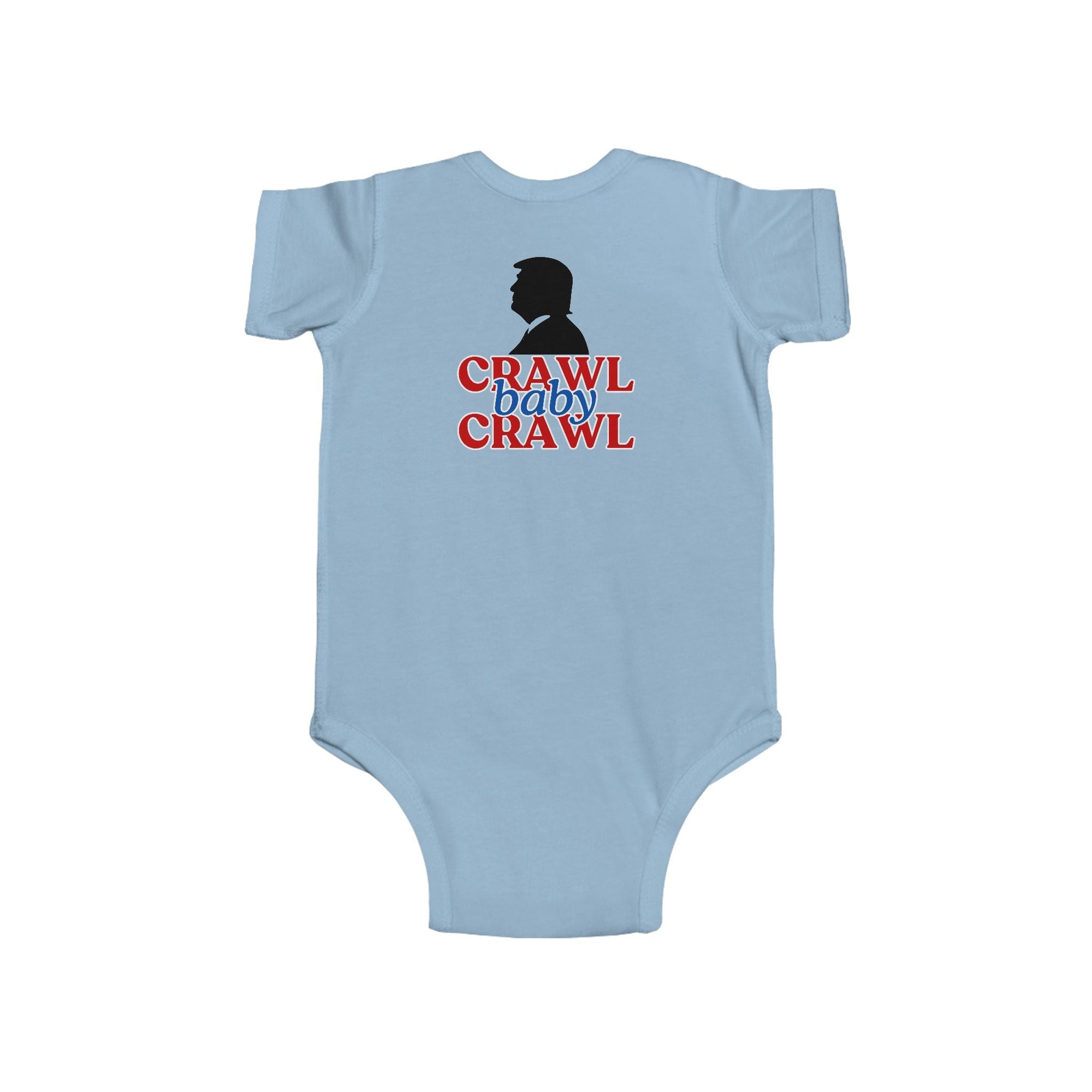 Political Humor Infant Bodysuit - "Crawl Baby Crawl" - Clothing, Kids & Infants - EpiAl's Shop