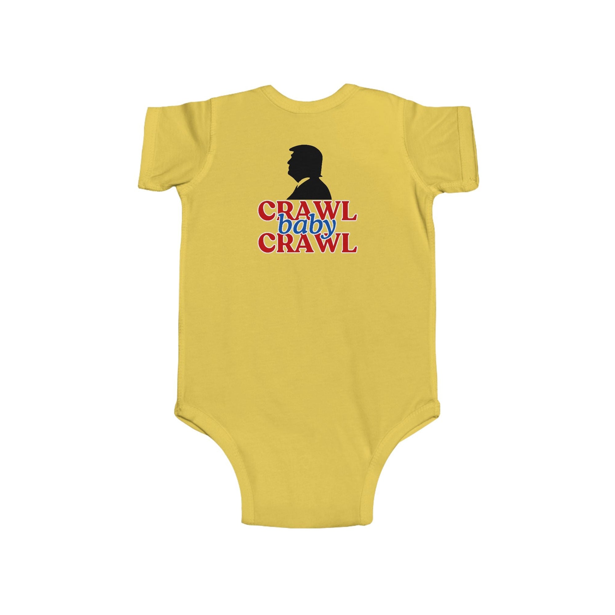Political Humor Infant Bodysuit - "Crawl Baby Crawl" - Clothing, Kids & Infants - EpiAl's Shop
