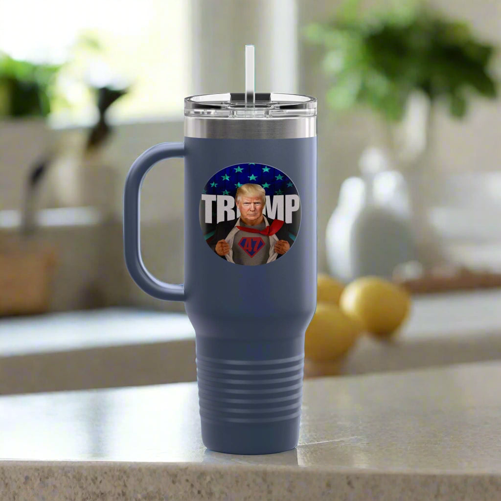 Political Insulated Travel Mug - 40oz with Trump Design - Drinkware, Travel Mugs - EpiAl's Shop