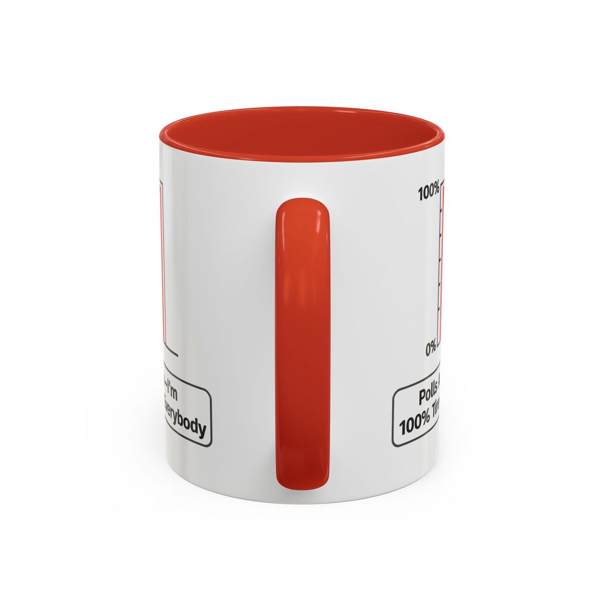 “Polls Are In — I’m 100% Tired of Everybody” Political Parody Mug - Drinkware, Coffee Mugs - EpiAl's Shop