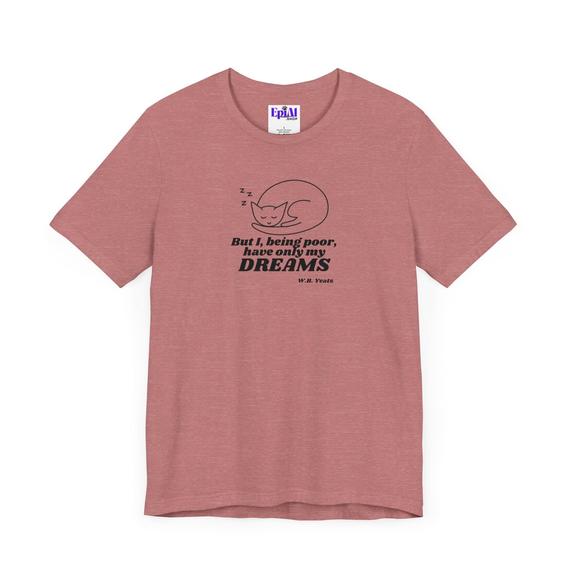 Poor Dreamer Unisex Jersey Short Sleeve Tee - T - Shirt - Epileptic Al’s Shop
