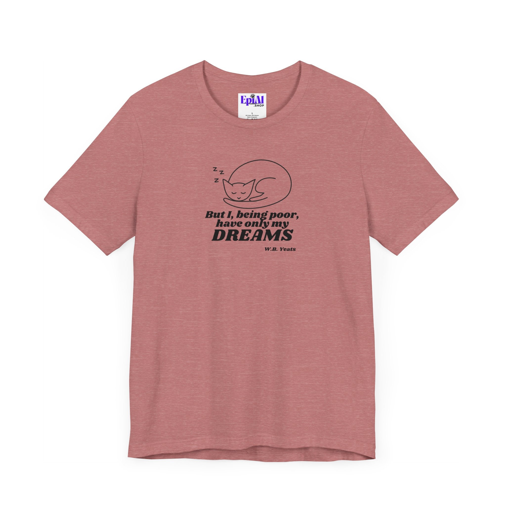 Poor Dreamer Unisex Jersey Short Sleeve Tee - T - Shirt - Epileptic Al’s Shop