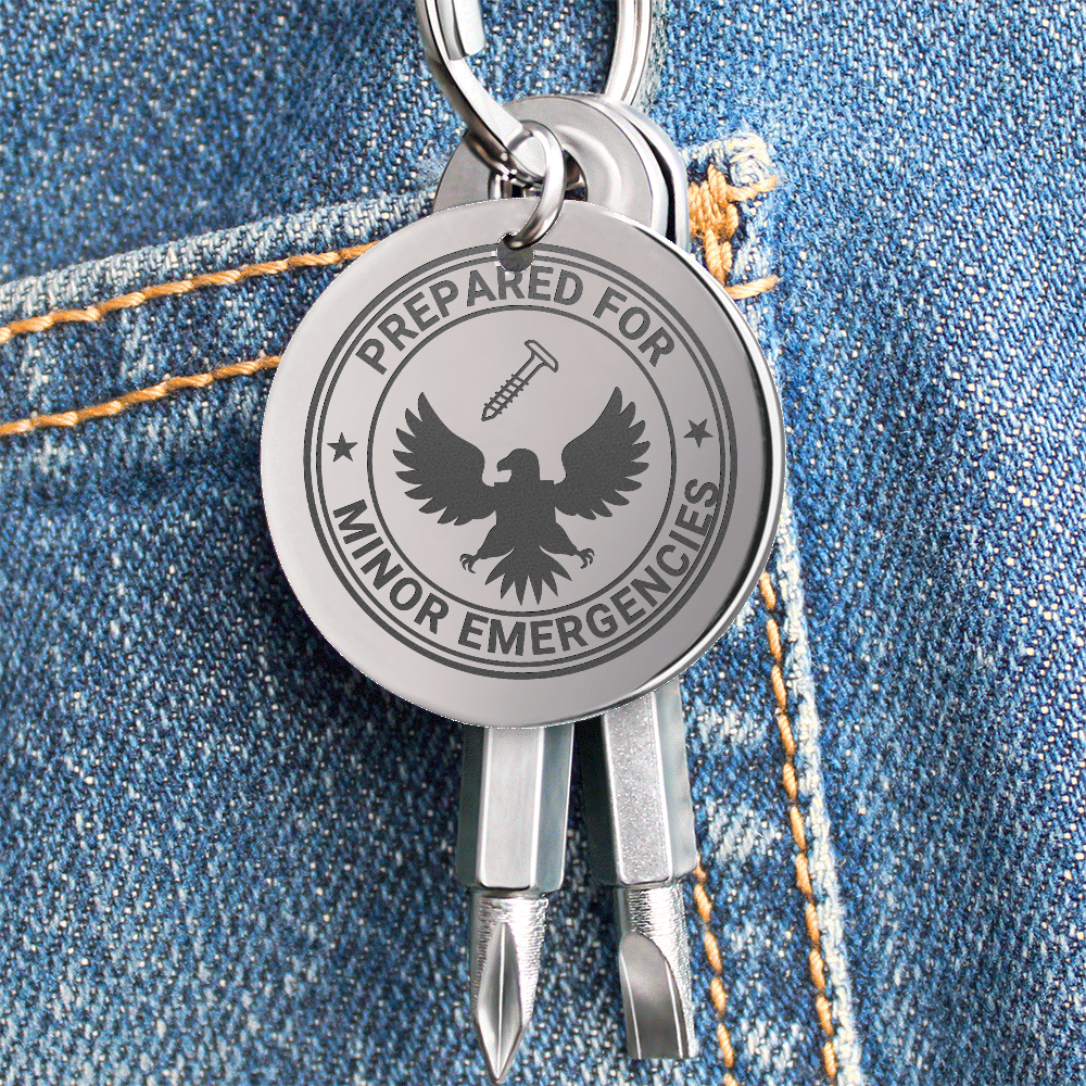 Prepared for Minor Emergencies Pocket Screwdriver Keychain - Jewelry, Keychains - EpiAl's Shop