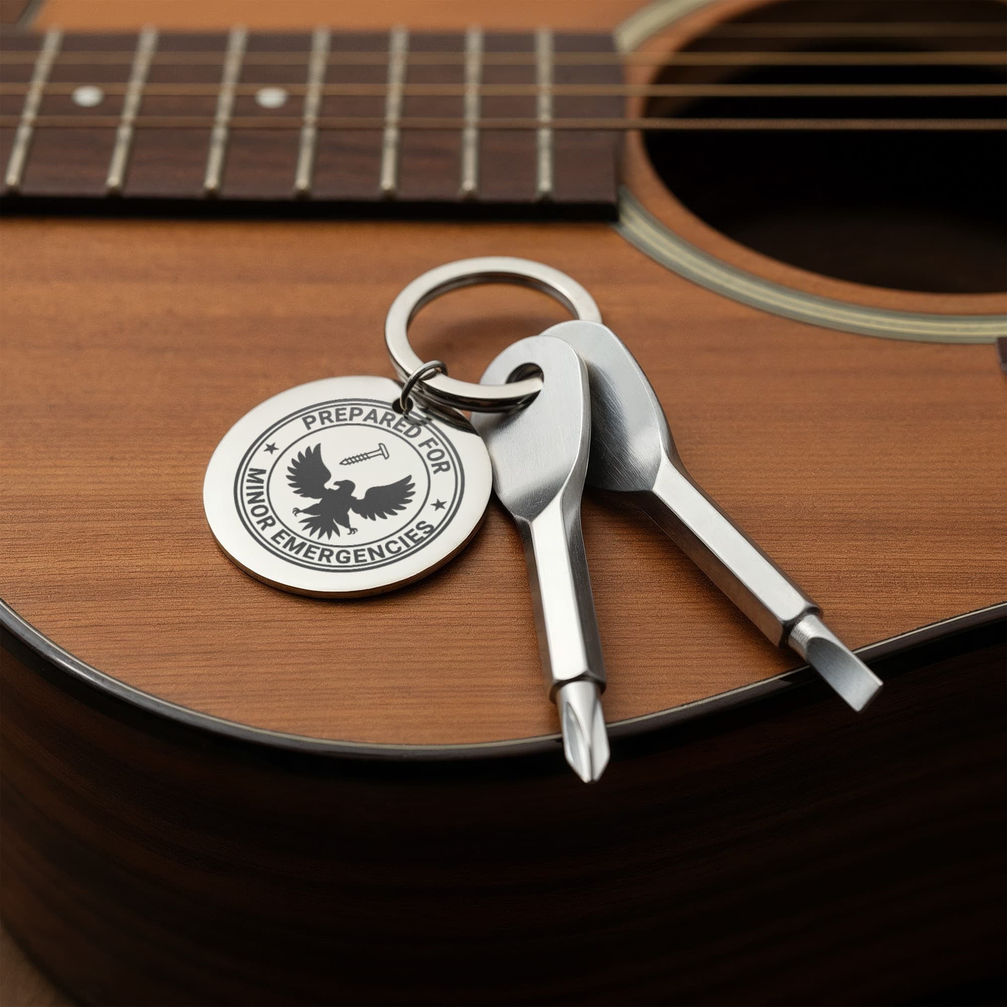 Prepared for Minor Emergencies Pocket Screwdriver Keychain - Jewelry, Keychains - EpiAl's Shop