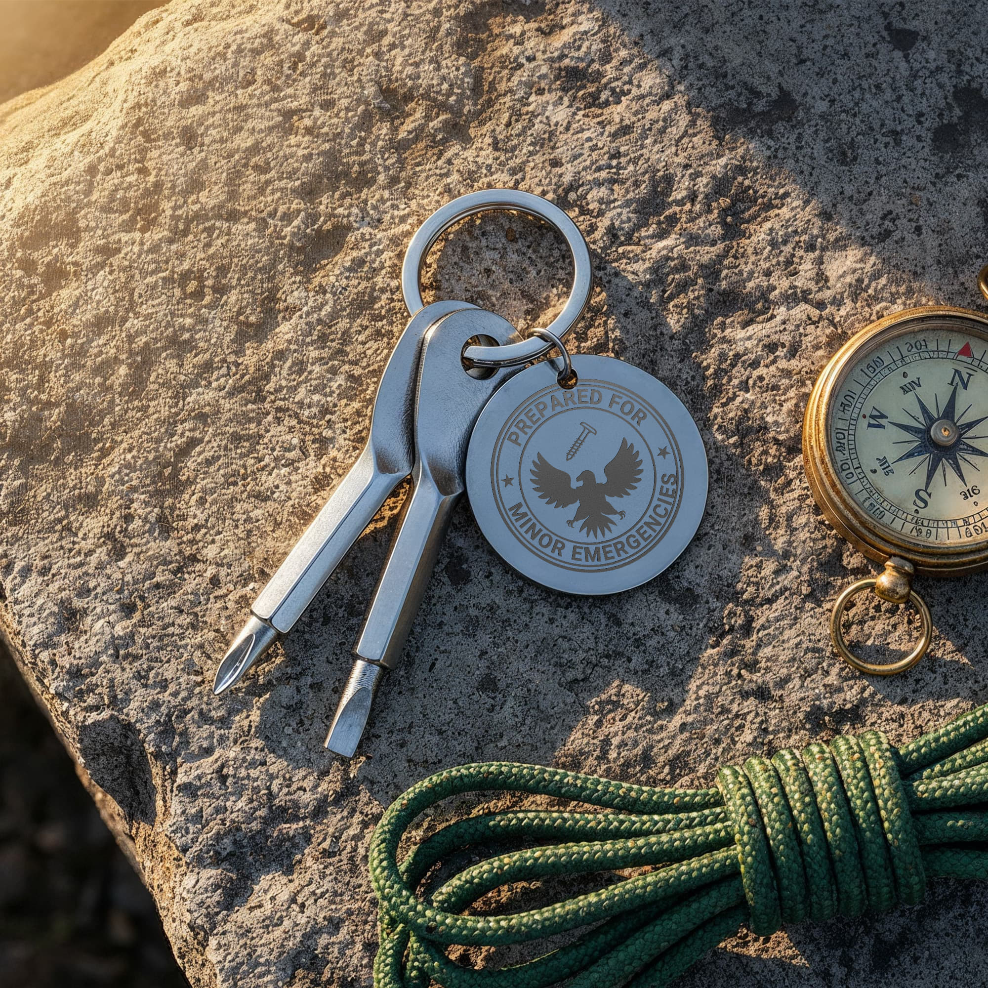 Prepared for Minor Emergencies Pocket Screwdriver Keychain - Jewelry, Keychains - EpiAl's Shop