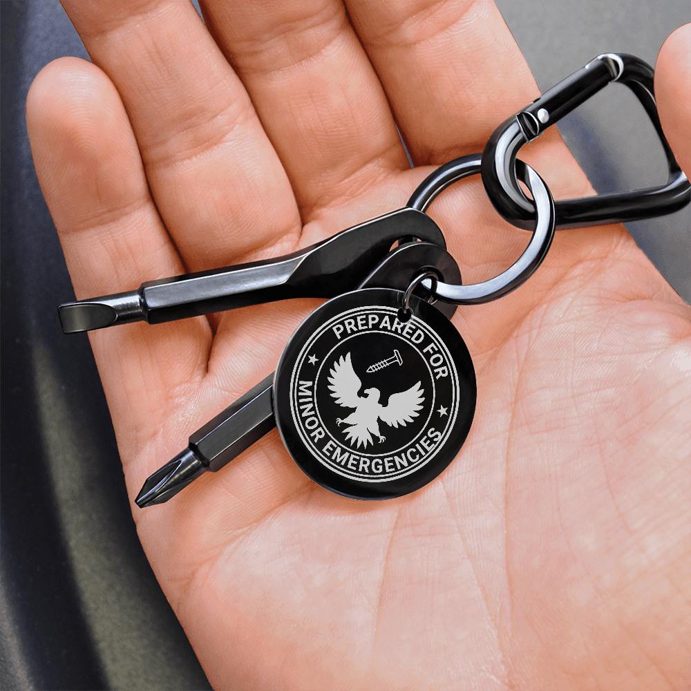 Prepared for Minor Emergencies Pocket Screwdriver Keychain - Jewelry, Keychains - EpiAl's Shop