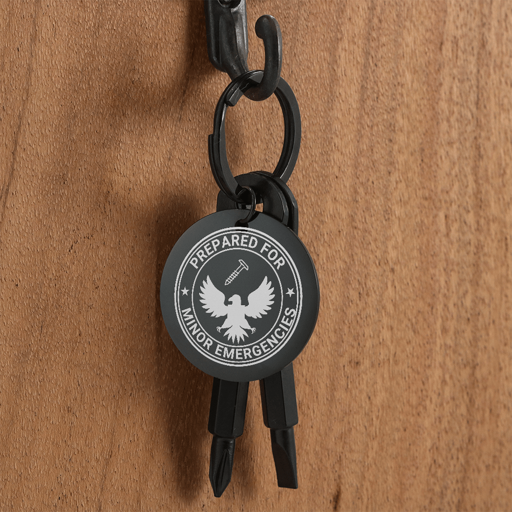 Prepared for Minor Emergencies Pocket Screwdriver Keychain - Jewelry, Keychains - EpiAl's Shop