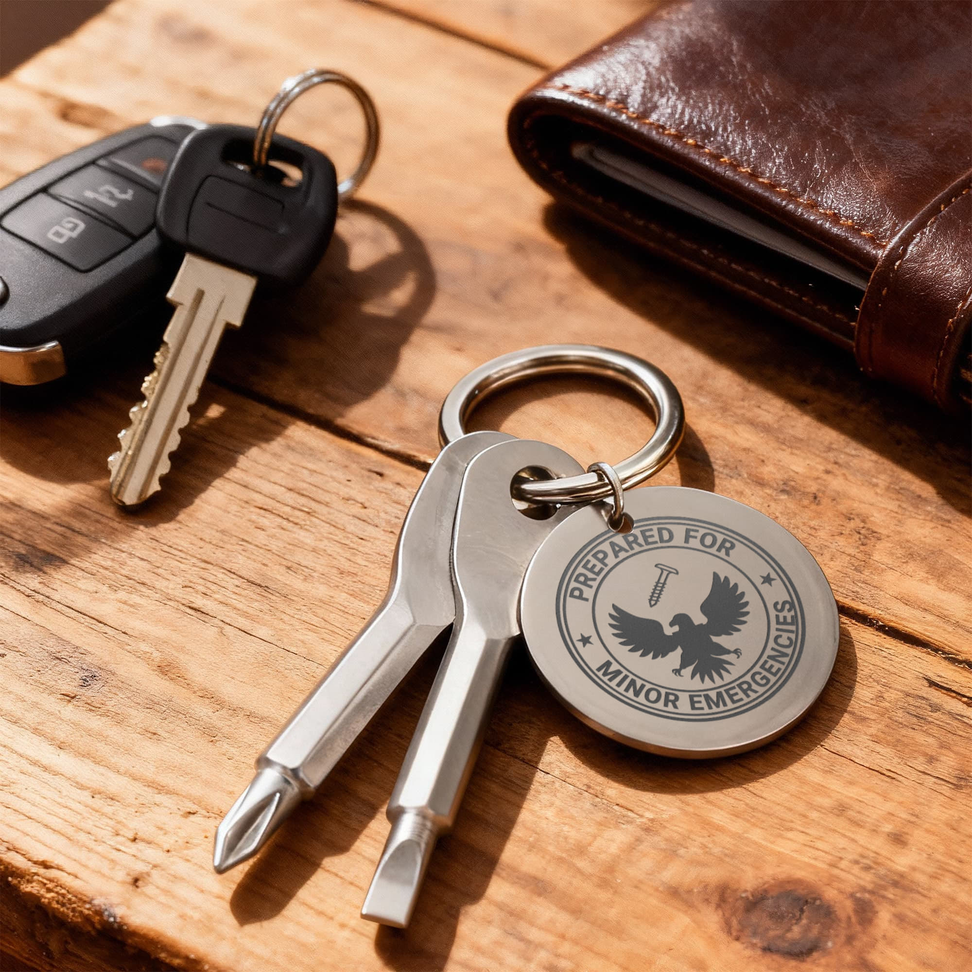 Prepared for Minor Emergencies Pocket Screwdriver Keychain - Jewelry, Keychains - EpiAl's Shop