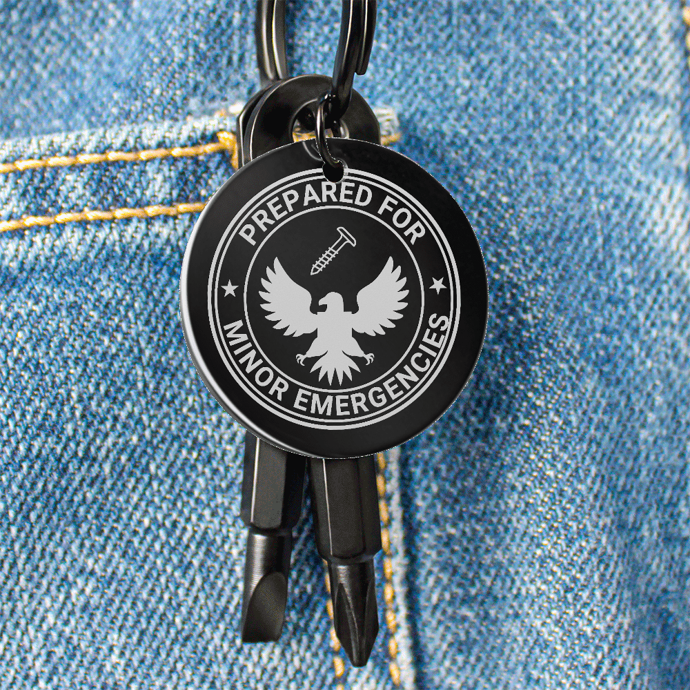 Prepared for Minor Emergencies Pocket Screwdriver Keychain - Jewelry, Keychains - EpiAl's Shop