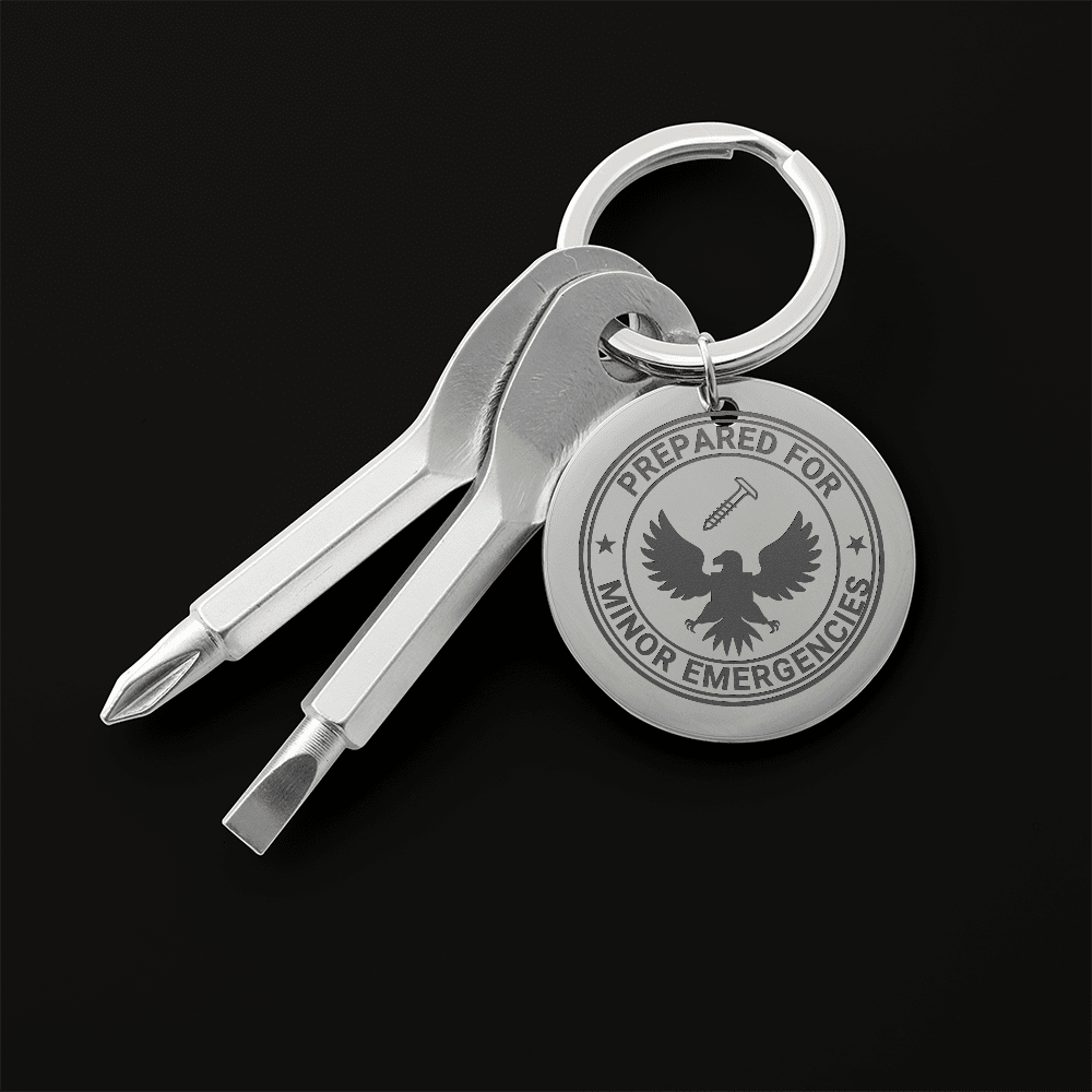 Prepared for Minor Emergencies Pocket Screwdriver Keychain - Jewelry, Keychains - EpiAl's Shop