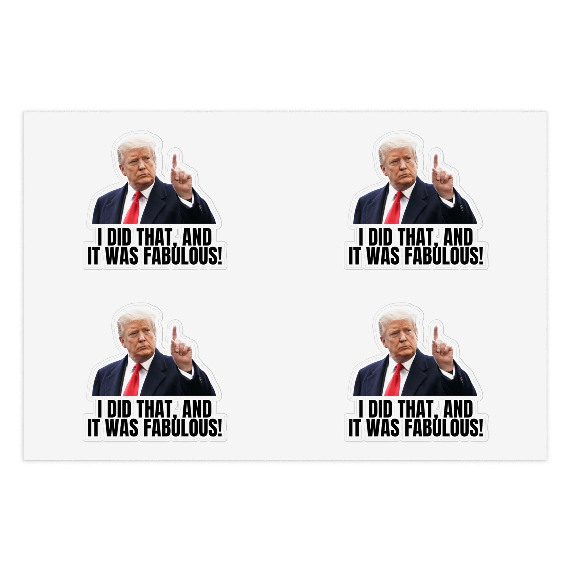 President - Inspired Sticker Sheet Bundle - 10 Fun, Colorful Stickers with Humor - Paper Products, Stickers - EpiAl's Shop