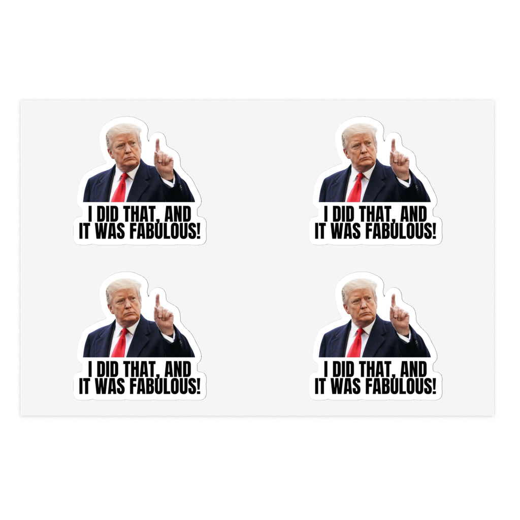 President - Inspired Sticker Sheet Bundle - 10 Fun, Colorful Stickers with Humor - Paper Products, Stickers - EpiAl's Shop