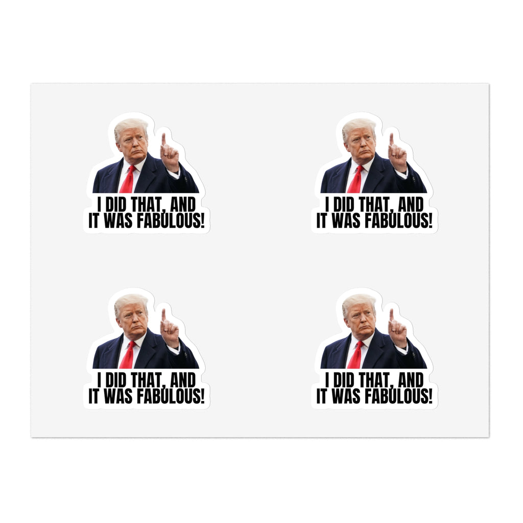 President - Inspired Sticker Sheet Bundle - 10 Fun, Colorful Stickers with Humor - Paper Products, Stickers - EpiAl's Shop