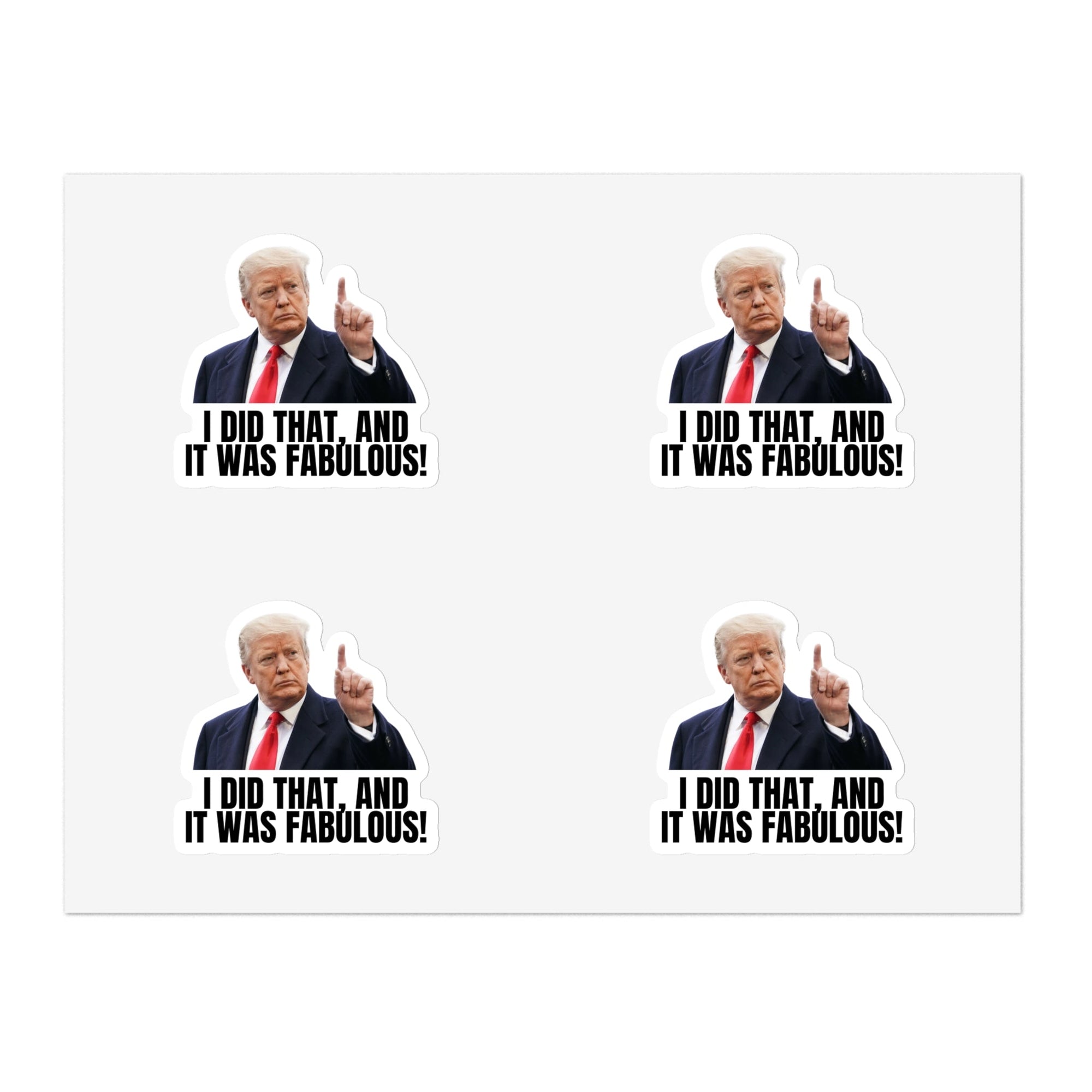 President - Inspired Sticker Sheet Bundle - 10 Fun, Colorful Stickers with Humor - Paper Products, Stickers - EpiAl's Shop