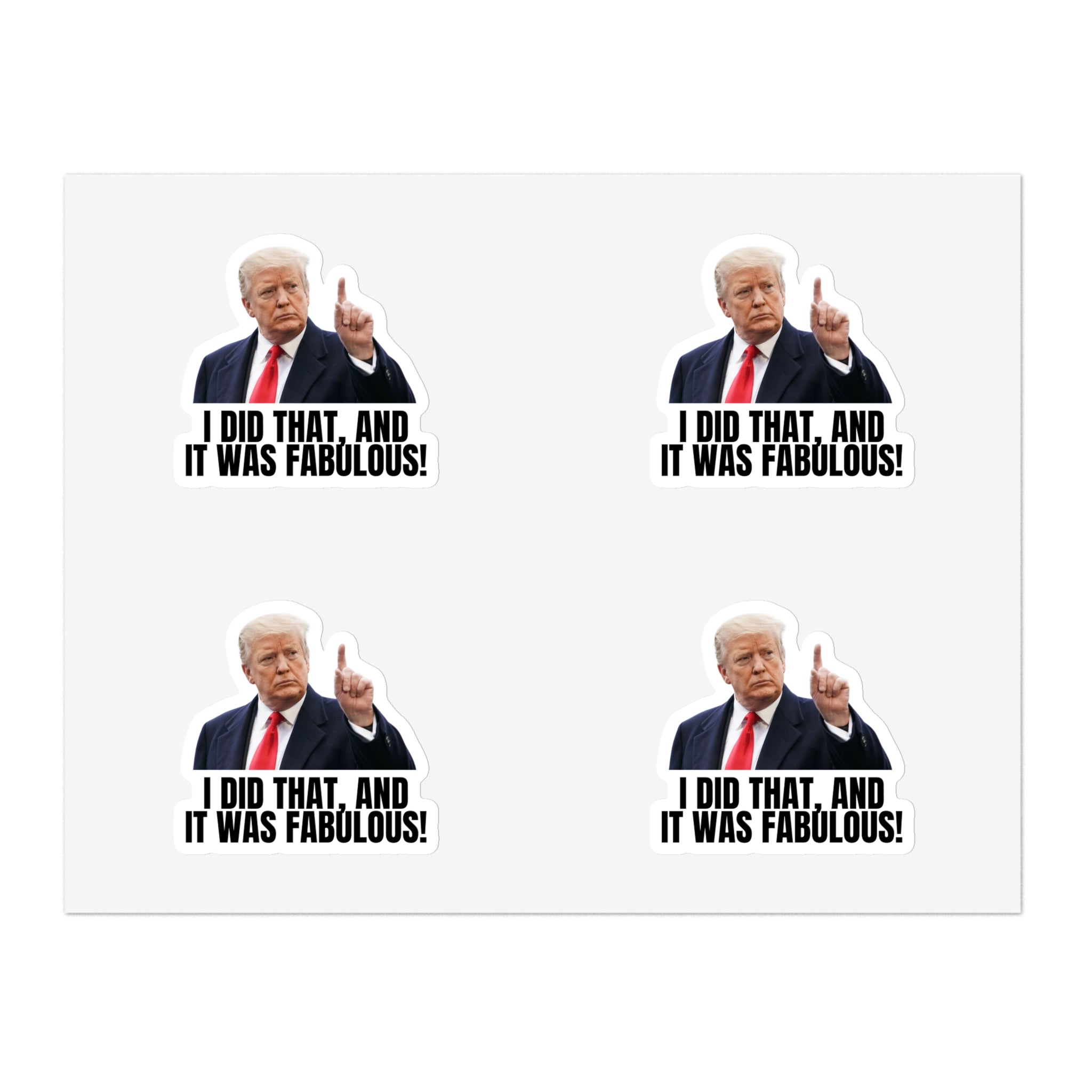 President - Inspired Sticker Sheet Bundle - 10 Fun, Colorful Stickers with Humor - Paper Products, Stickers - EpiAl's Shop