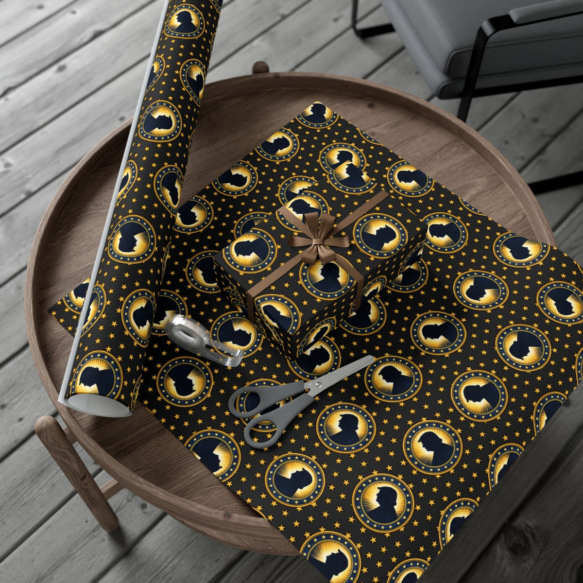 Presidential Seal Pattern Gift Wrap | All-Occasion Wrapping Paper - Gift Wrap, Paper - EpiAl's Shop