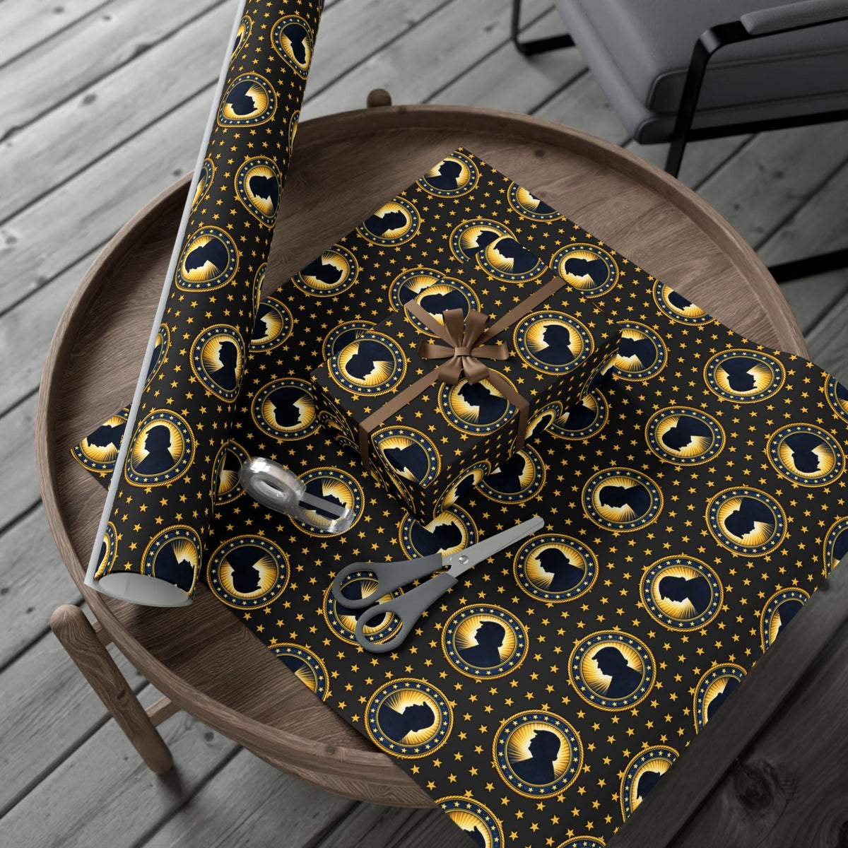Presidential Seal Pattern Gift Wrap | All-Occasion Wrapping Paper - Gift Wrap, Paper - EpiAl's Shop
