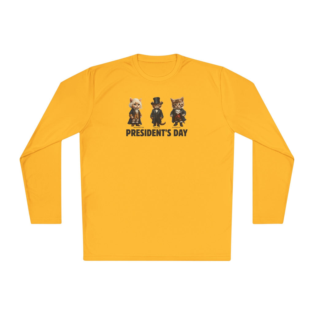 Presidents Day Kittens Unisex Lightweight Long Sleeve Tee - Clothing, T-shirts, Long - Sleeve - EpiAl's Shop