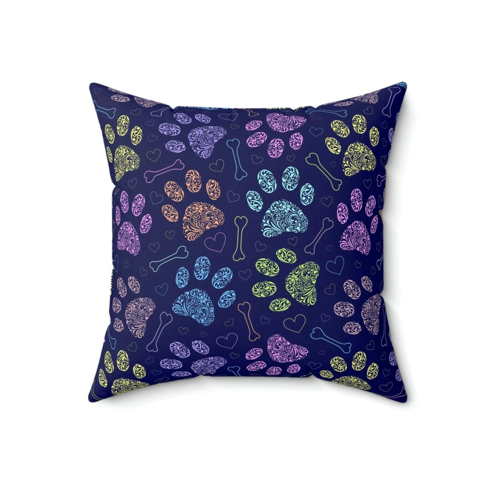 Pretty in Purrple Square Pillow - Home Decor - Epileptic Al’s Shop