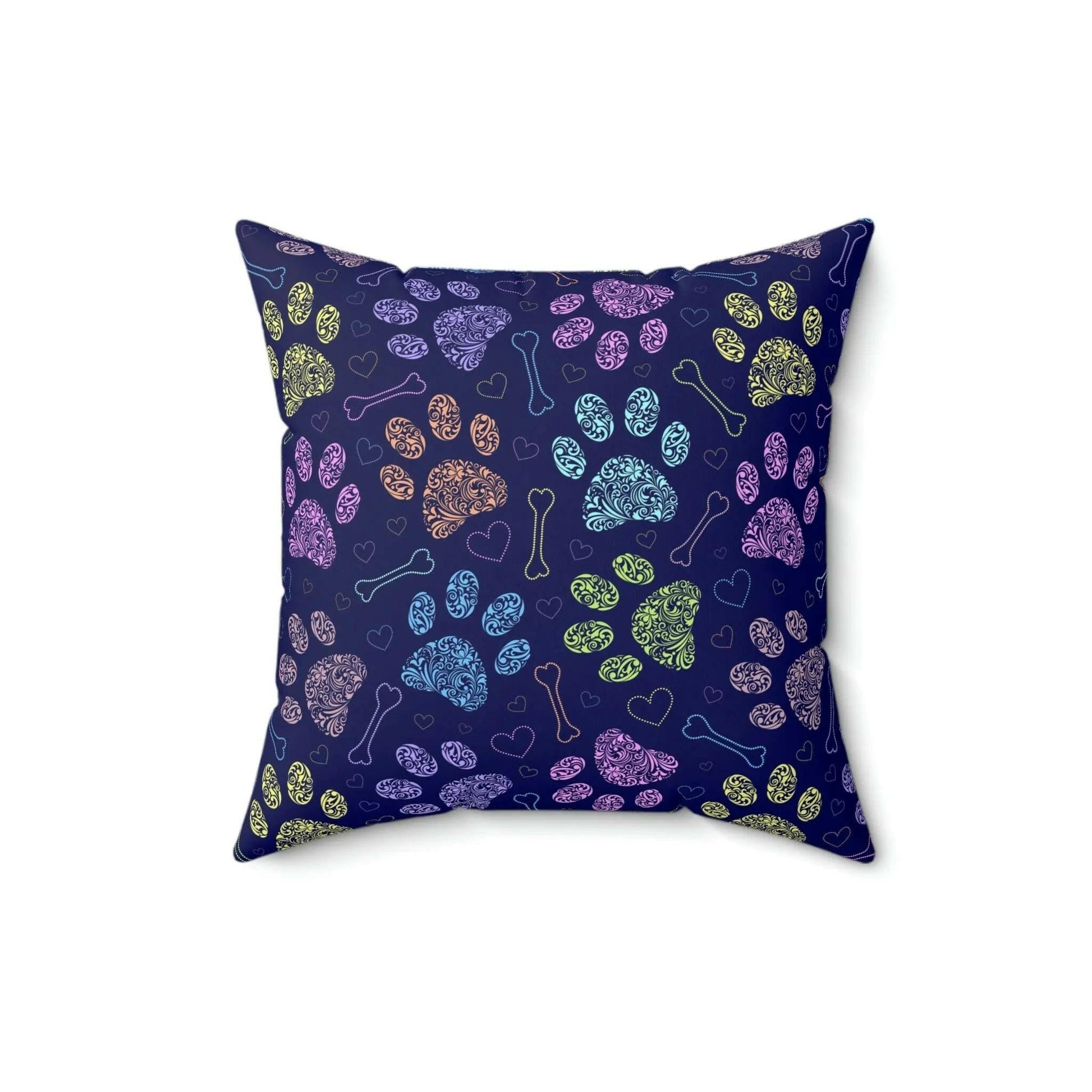Pretty in Purrple Square Pillow - Home Decor - Epileptic Al’s Shop