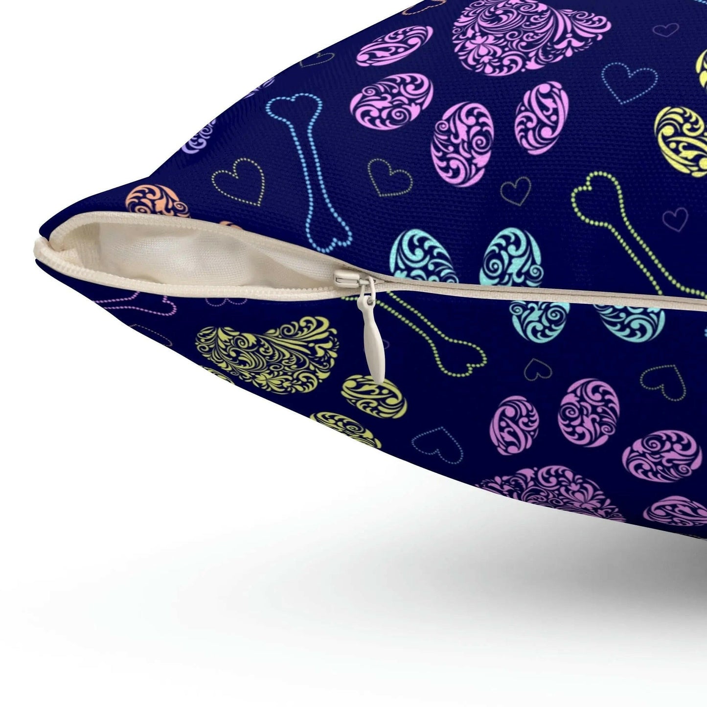 Pretty in Purrple Square Pillow - Home Decor - Epileptic Al’s Shop