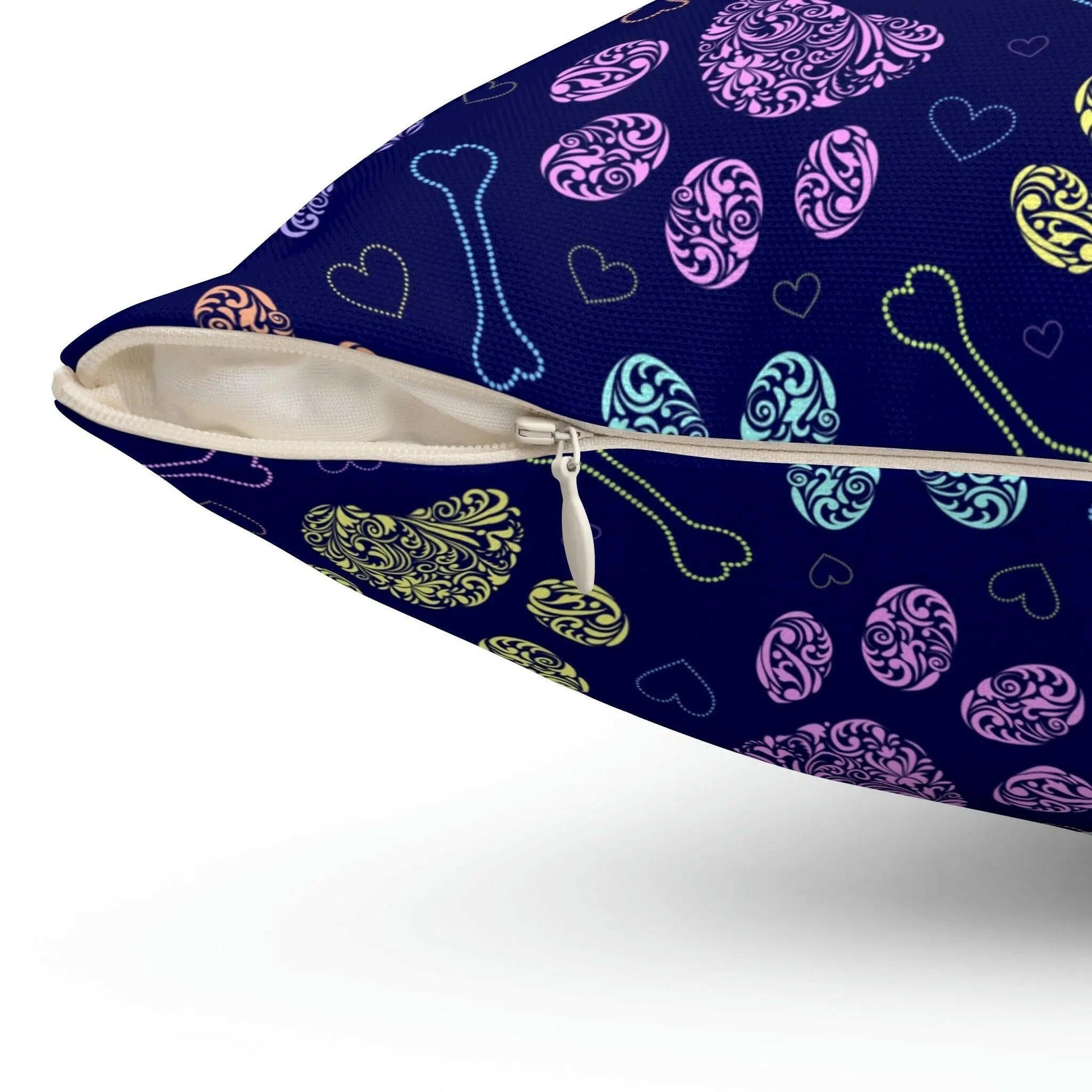 Pretty in Purrple Square Pillow - Home Decor - Epileptic Al’s Shop