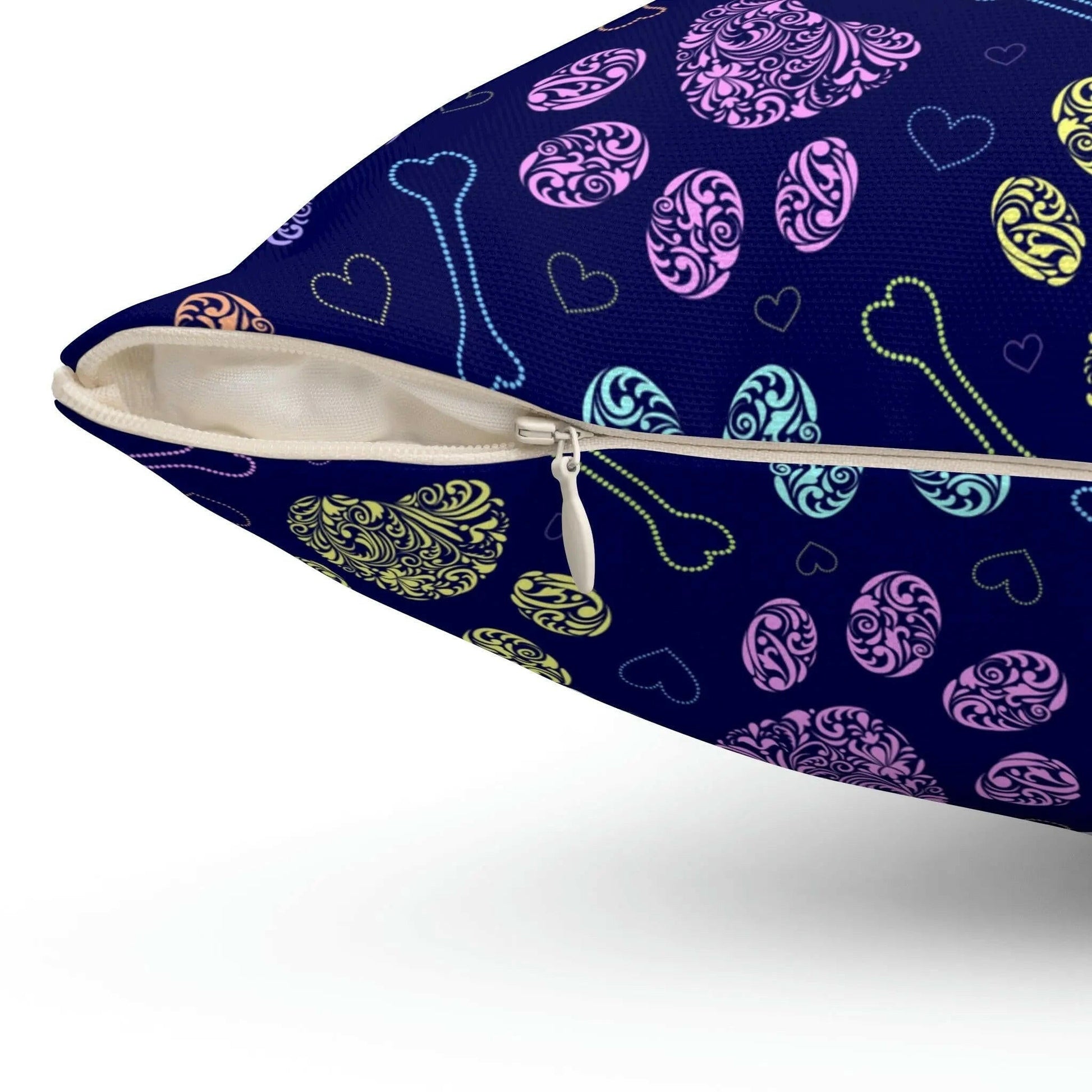 Pretty in Purrple Square Pillow - Home Decor - Epileptic Al’s Shop