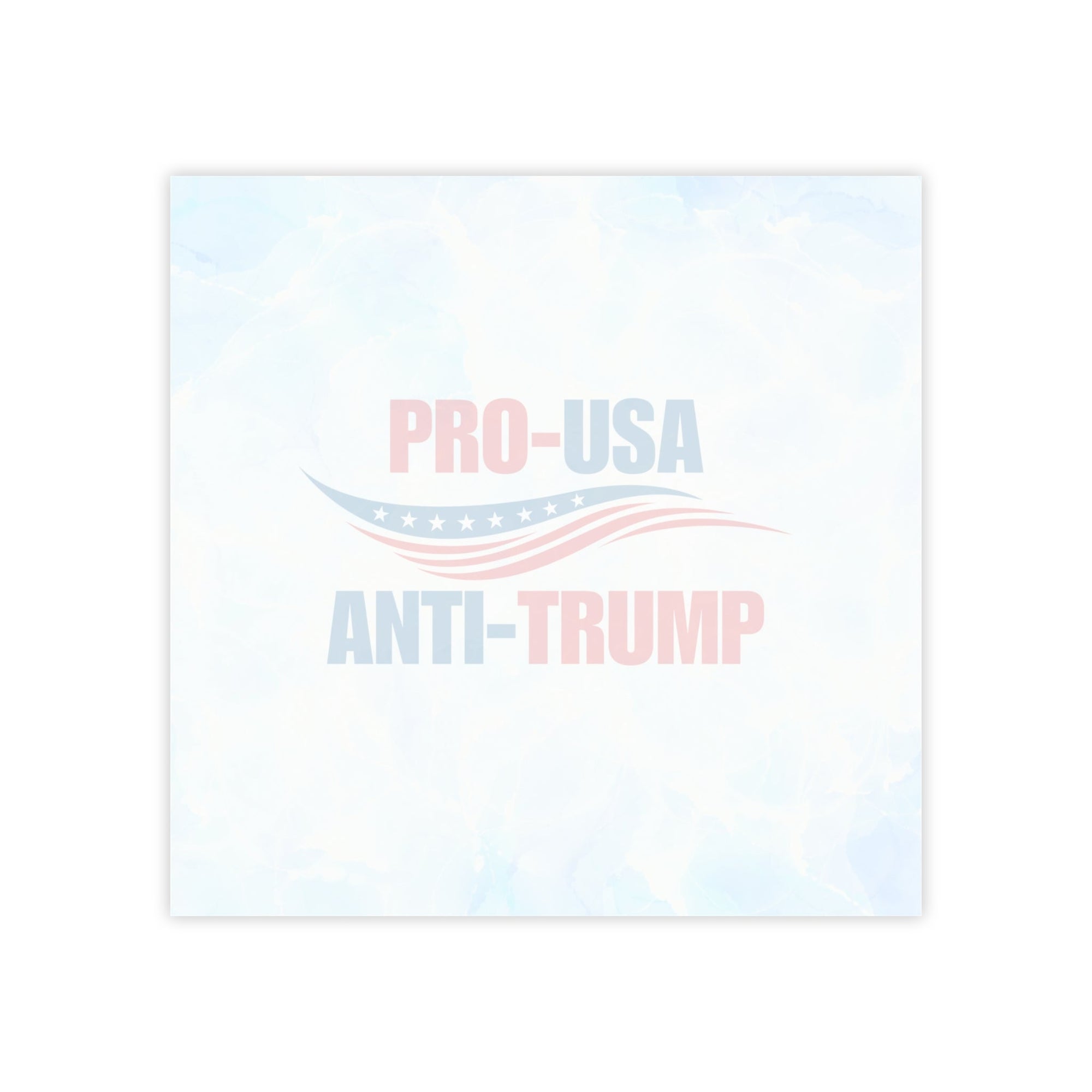 Pro - USA Anti - Trump Note Pads - Eco - Friendly Sticky Memo Pads for Activists - Paper Products, Note Pads - EpiAl's Shop