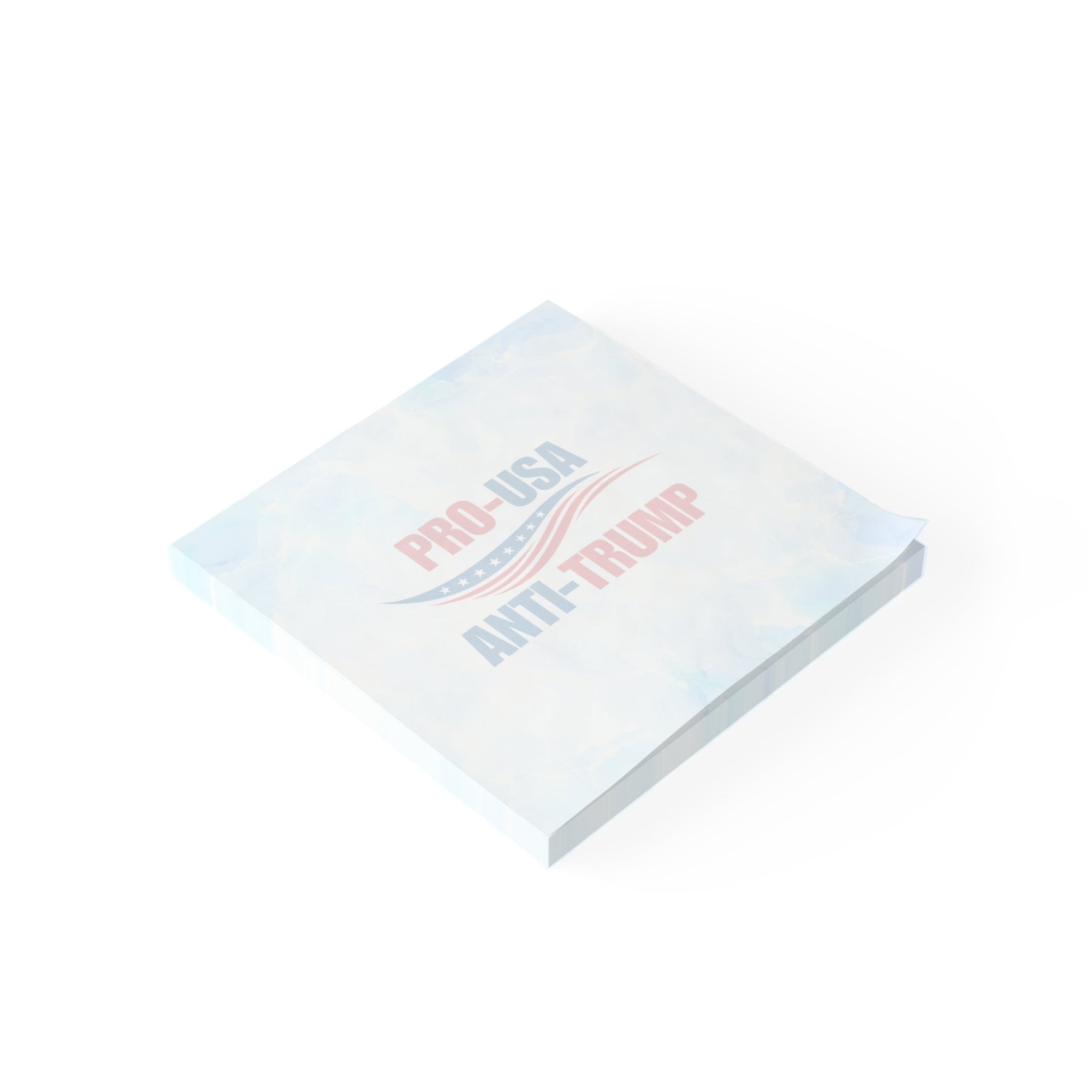 Pro - USA Anti - Trump Note Pads - Eco - Friendly Sticky Memo Pads for Activists - Paper Products, Note Pads - EpiAl's Shop