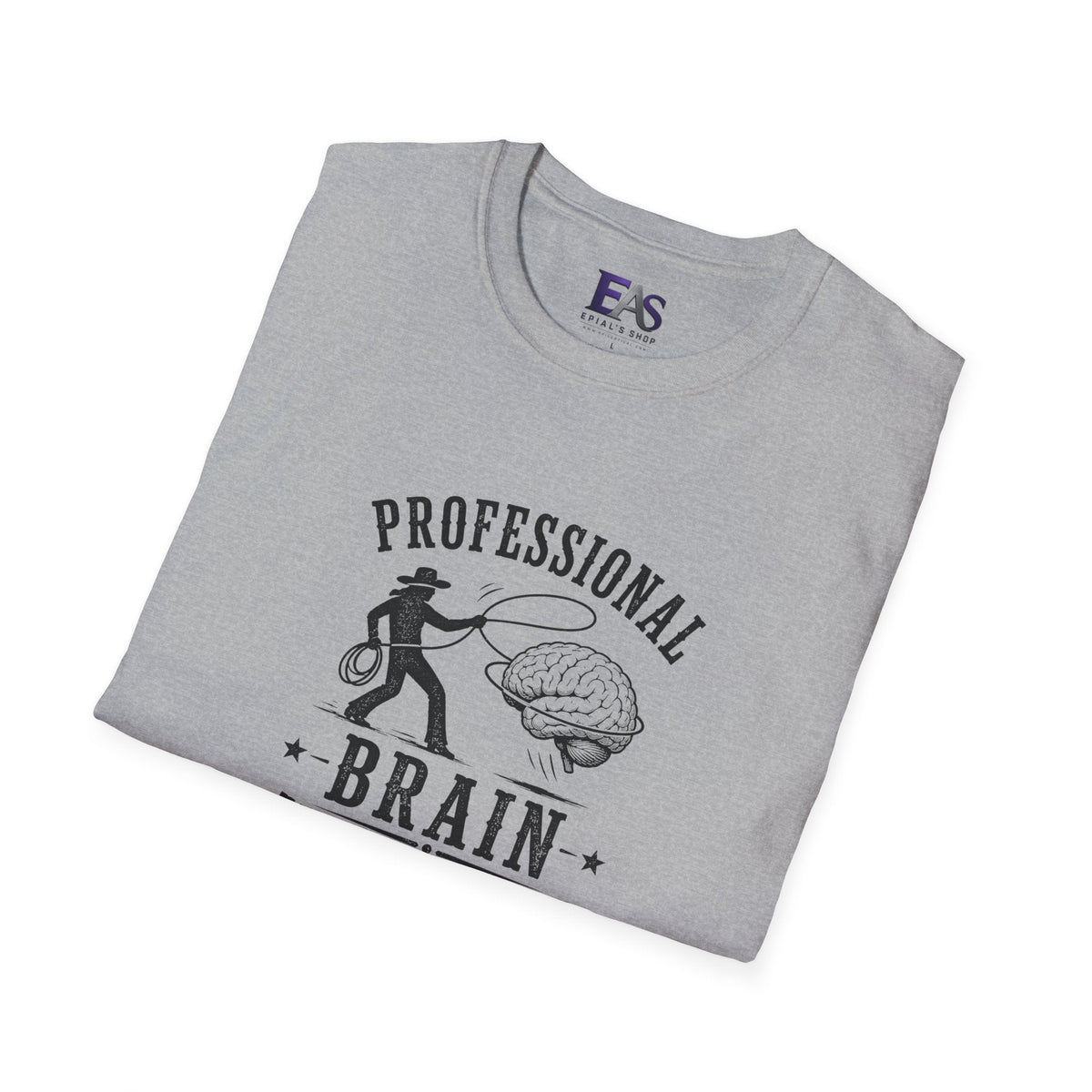 Professional Brain Wrangler Epilepsy Awareness T-Shirt - Clothing, Unisex, T-Shirts - EpiAl's Shop