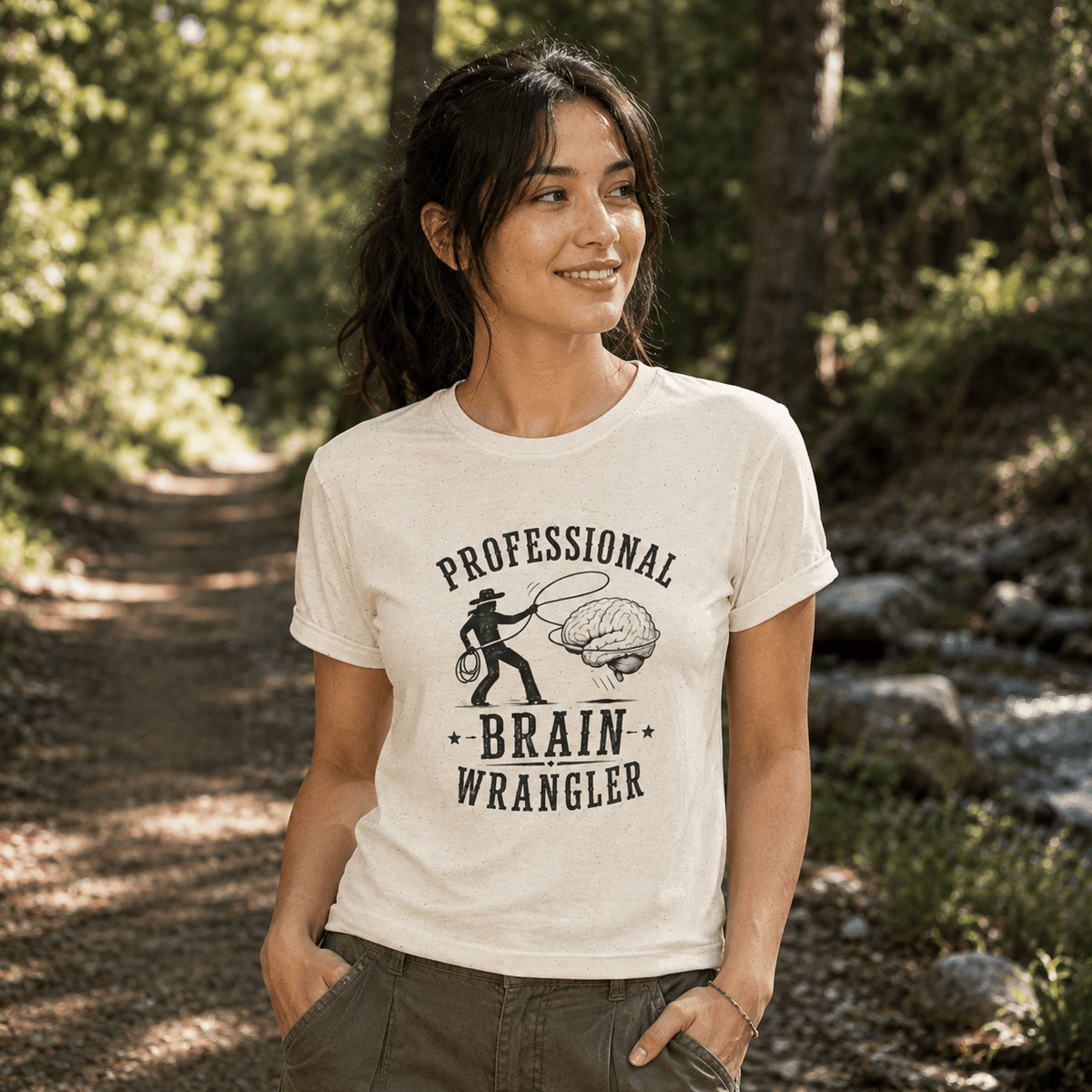 Professional Brain Wrangler Epilepsy Awareness T-Shirt - Clothing, Unisex, T-Shirts - EpiAl's Shop