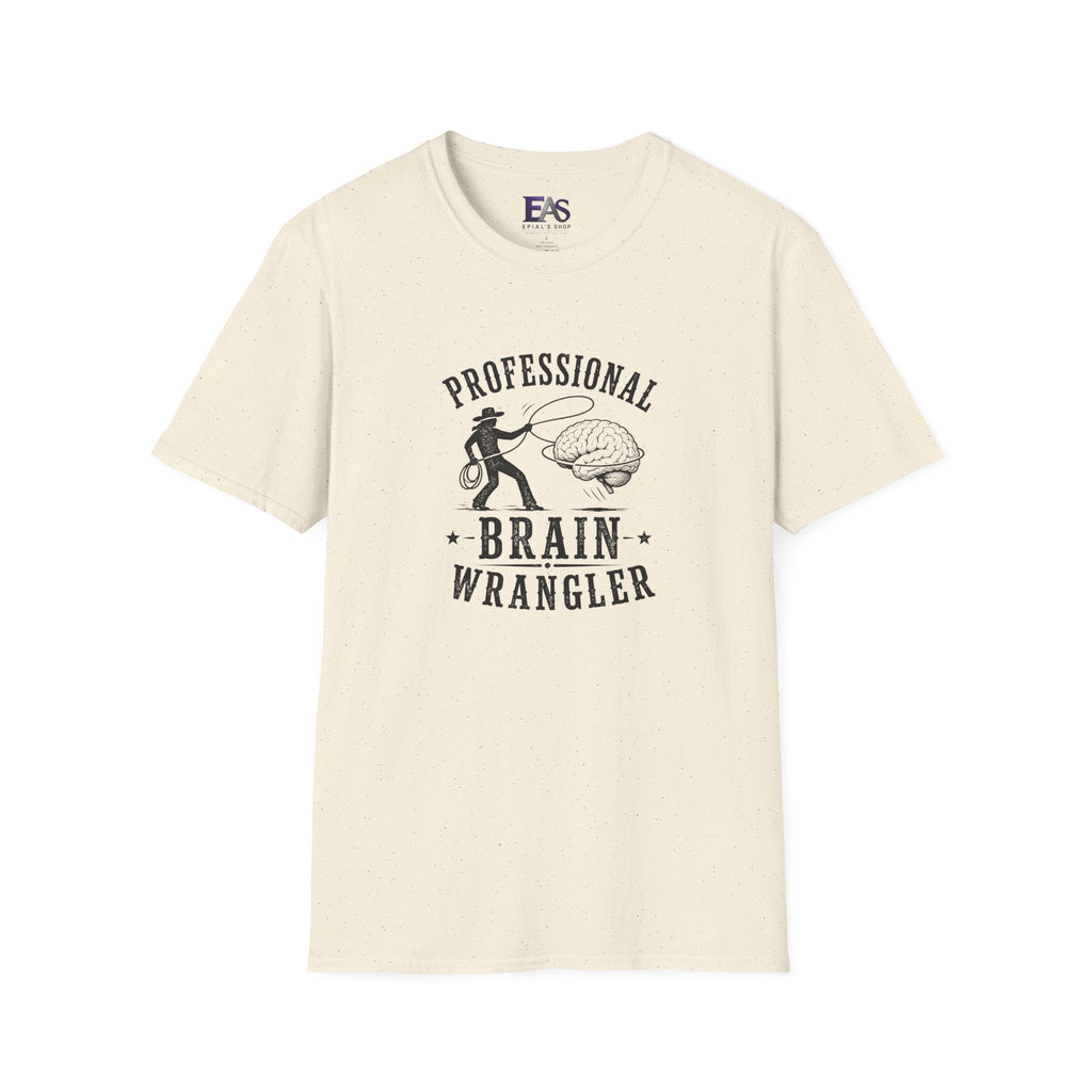 Professional Brain Wrangler Epilepsy Awareness T-Shirt - Clothing, Unisex, T-Shirts - EpiAl's Shop